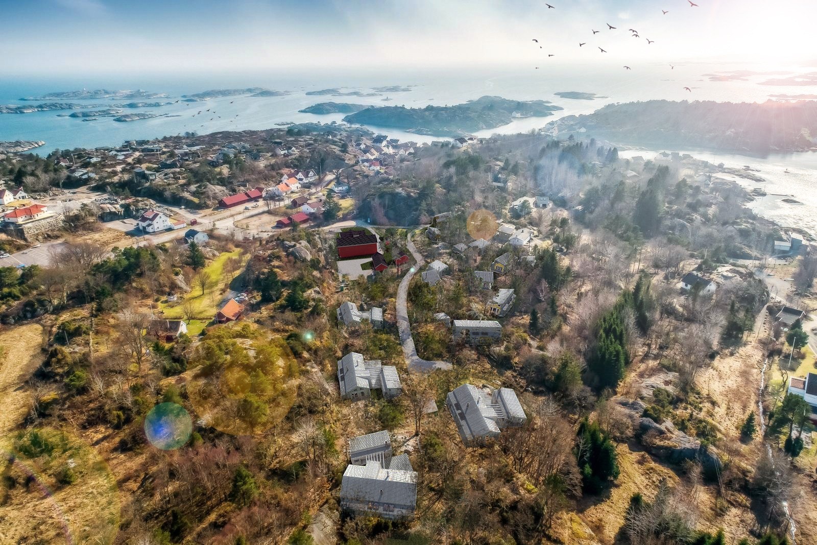 ILLUSTRASJON -DRONE Galleribilde
