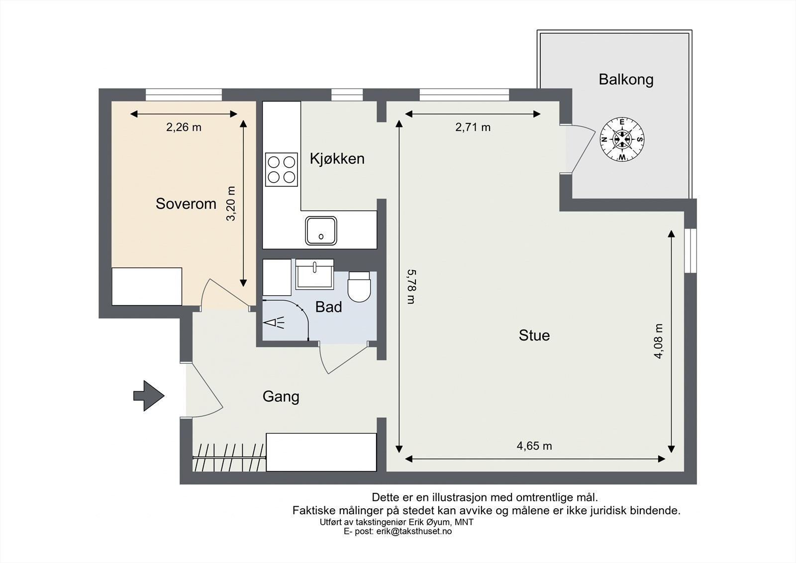 Plantegning. Galleribilde
