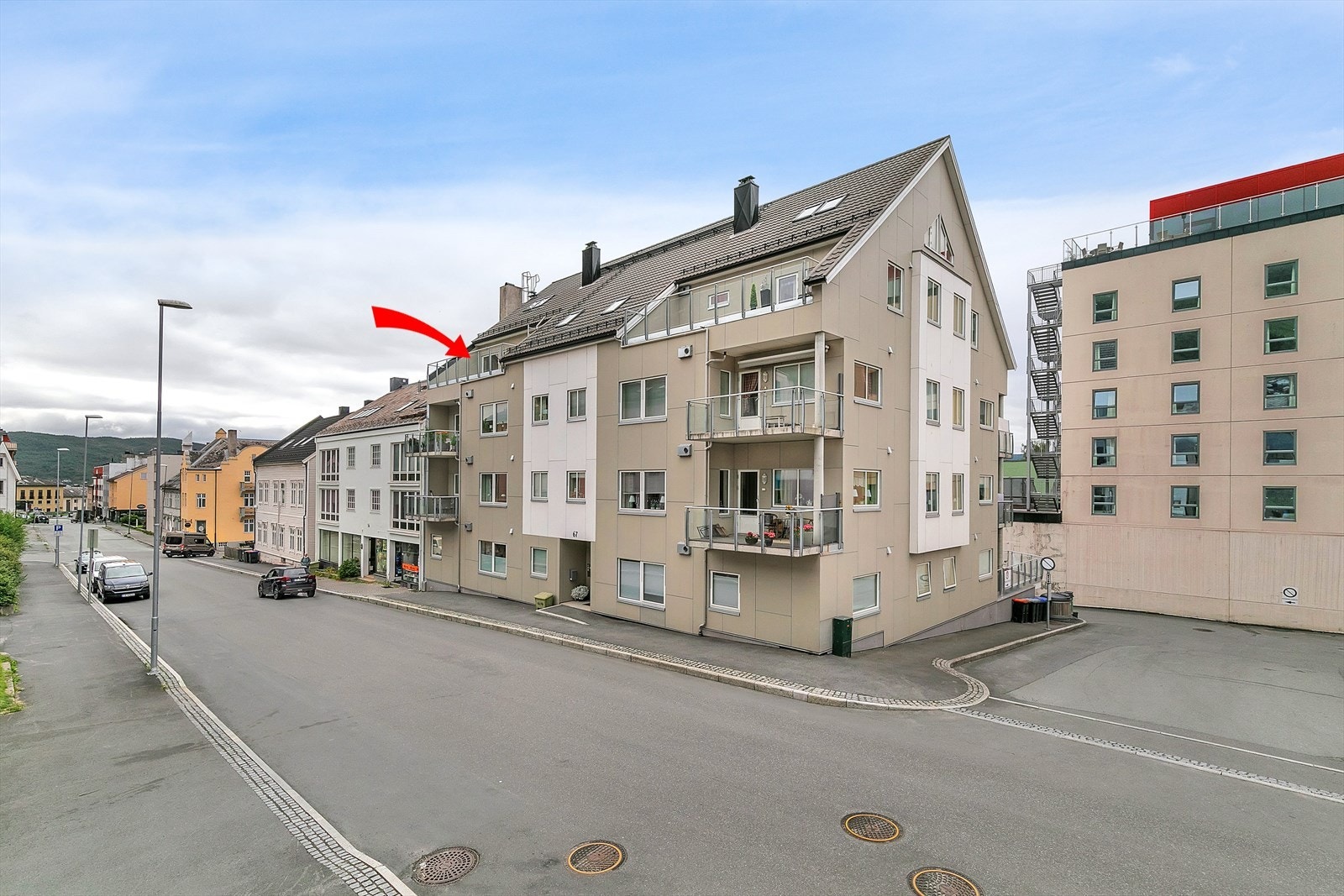 Flott boligblokk bygget i 2012 Galleribilde