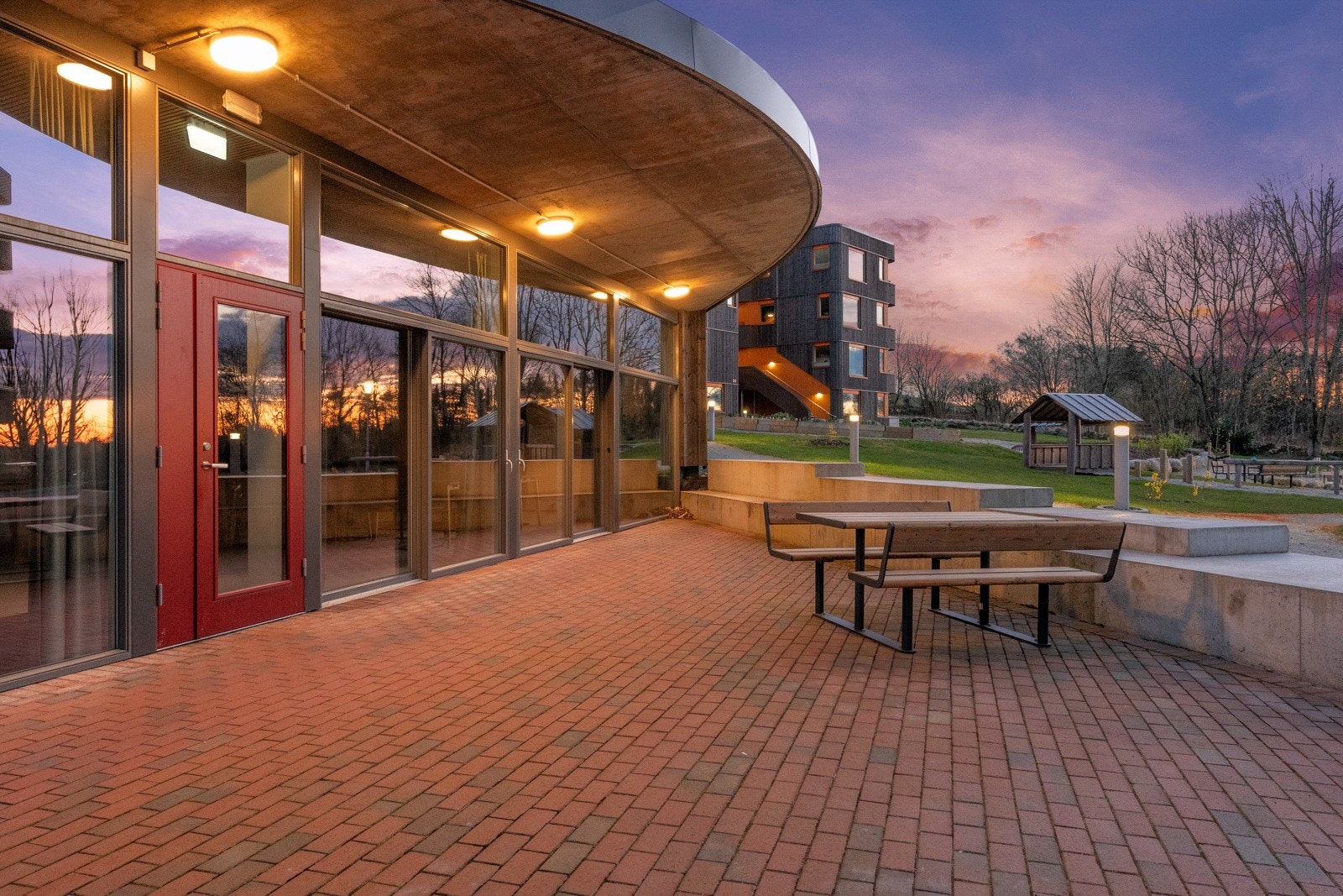 Felleslokale/selskapslokalet. Galleribilde