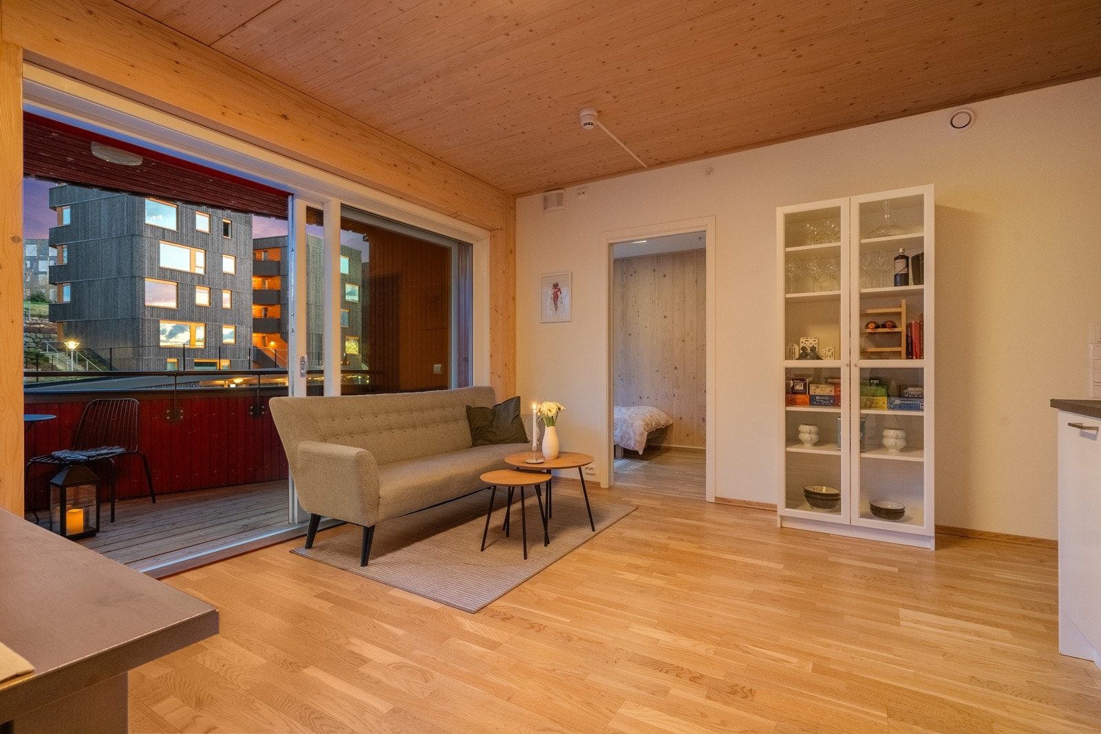 Kveldsbilde - Stue Galleribilde