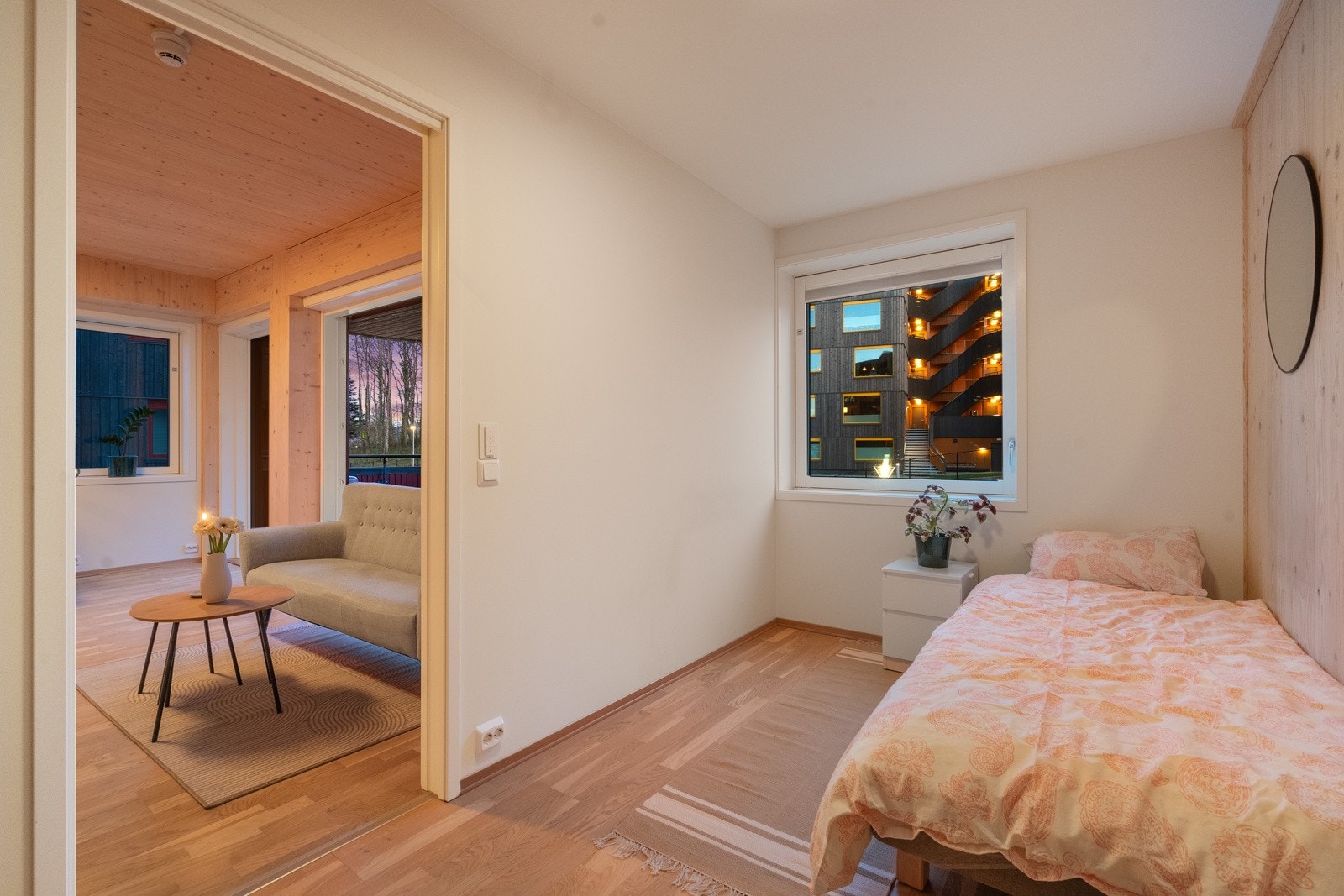 Kveldsbilde - Soverom Galleribilde