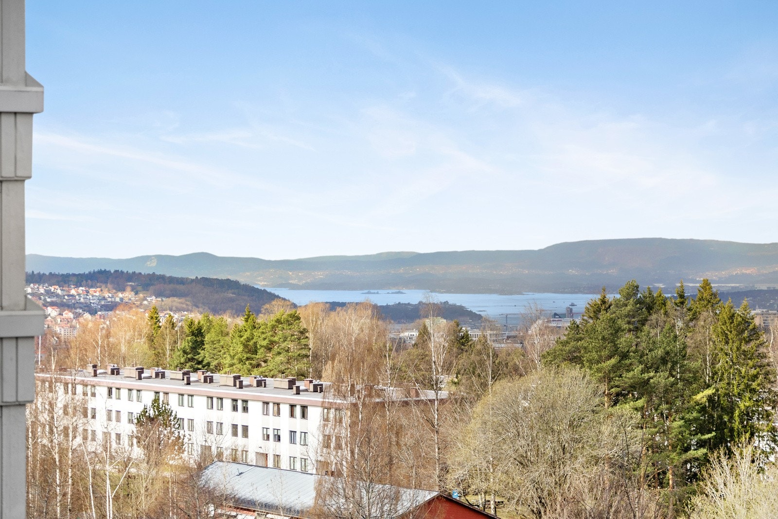 Nydelige utsiktsforhold. Galleribilde