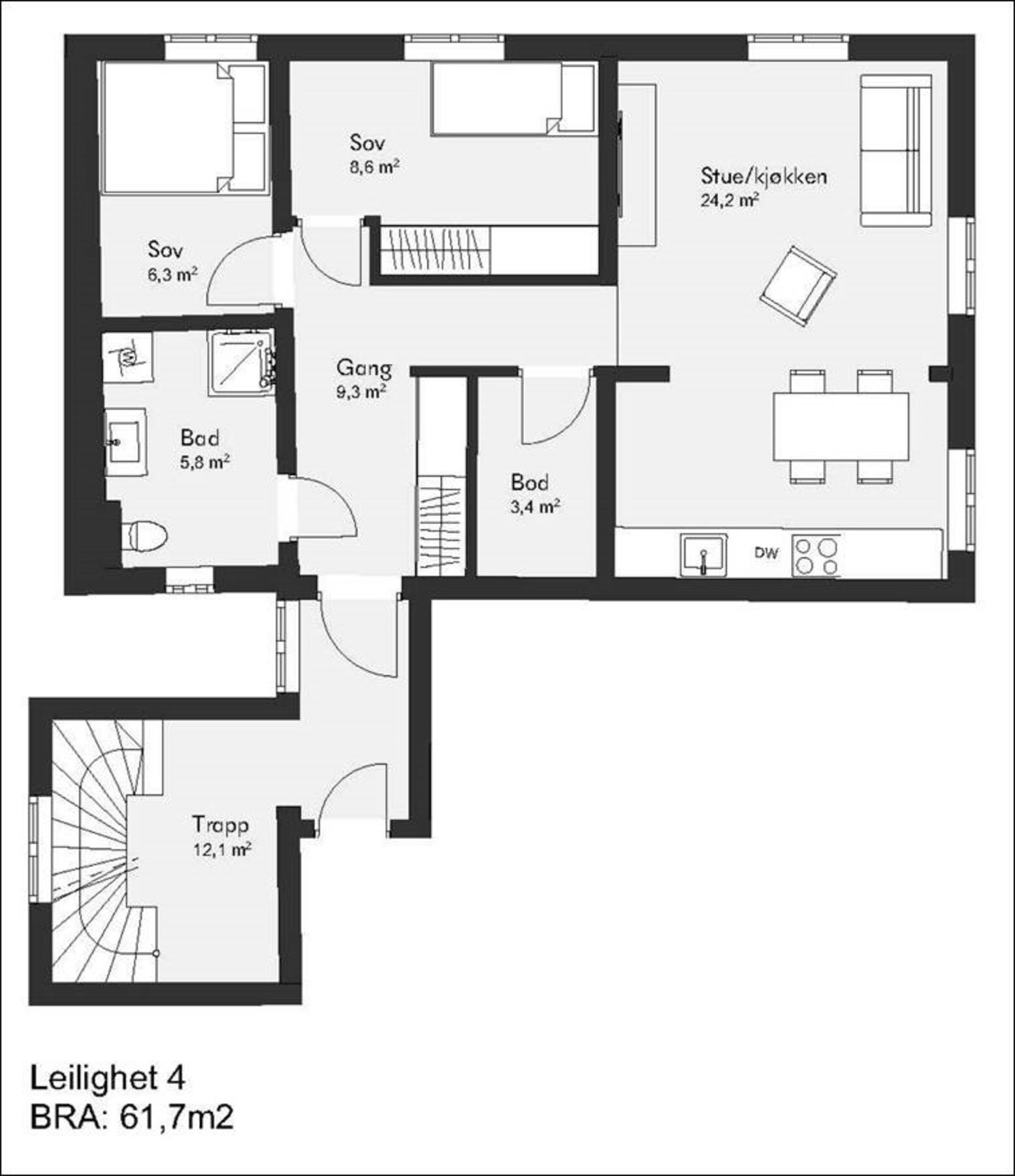 Plantegning. Galleribilde