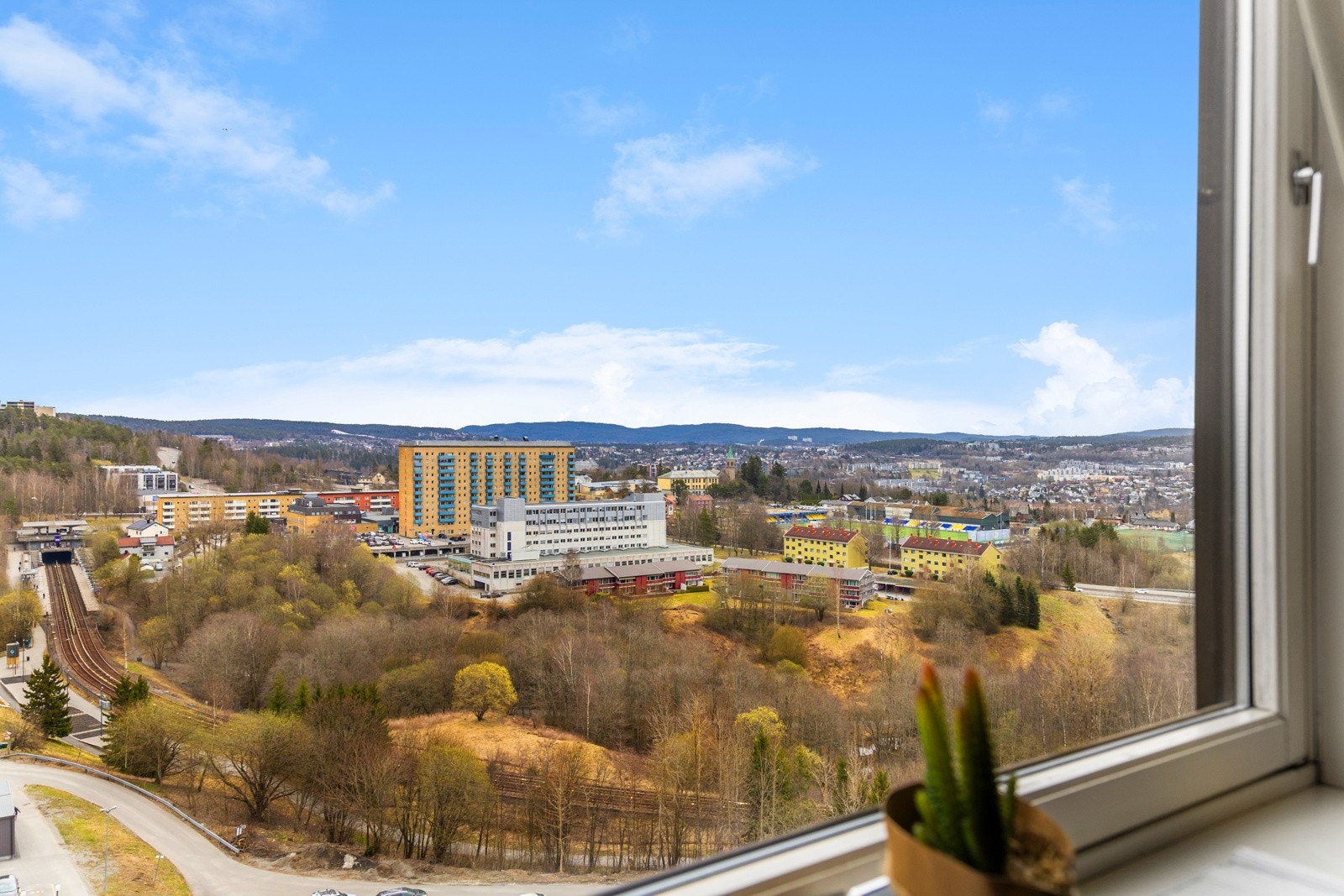 Utsikten fra soverommet. Galleribilde