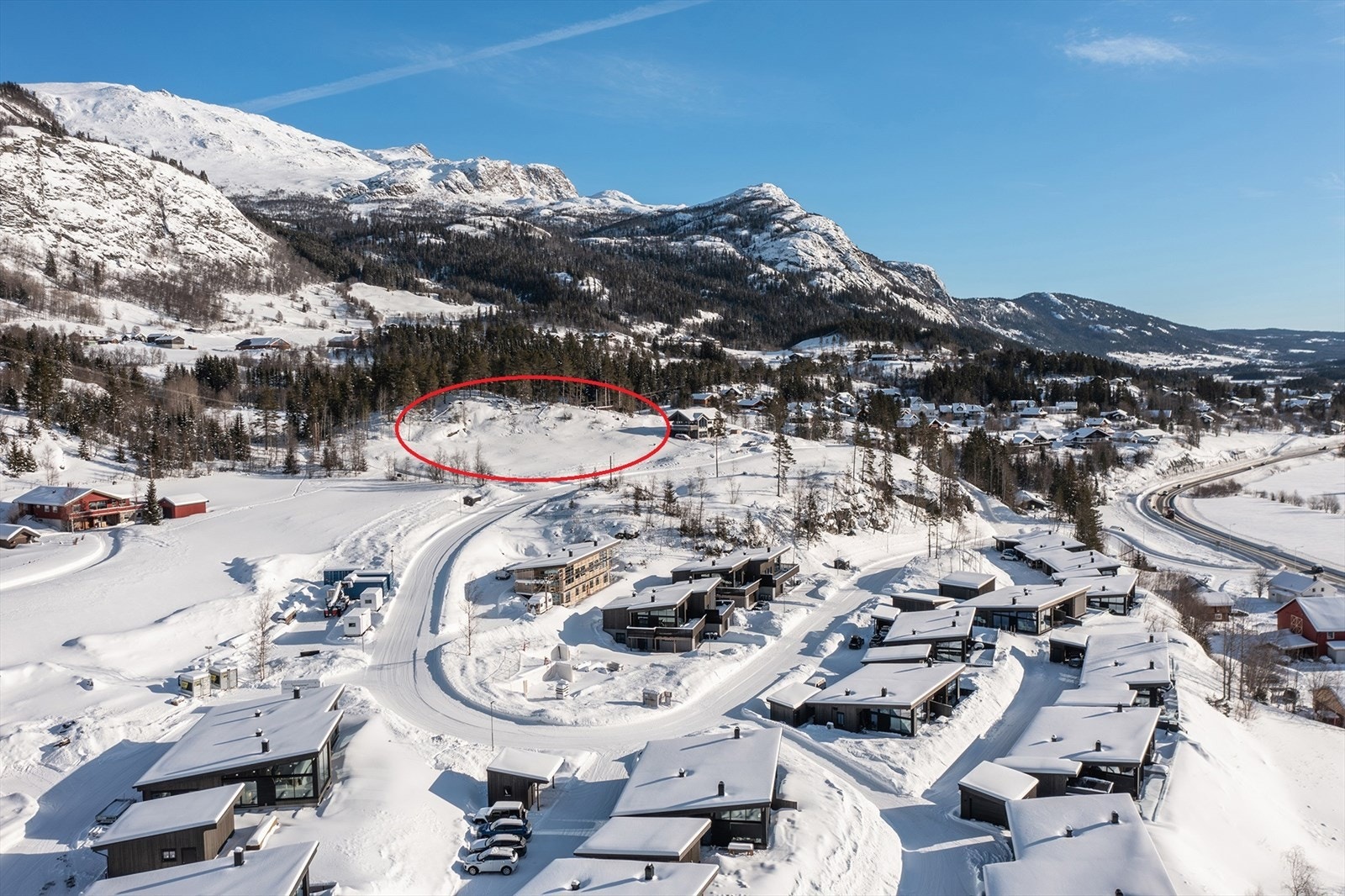 Flotte utsiktstomter beliggende på dalens solside! Galleribilde