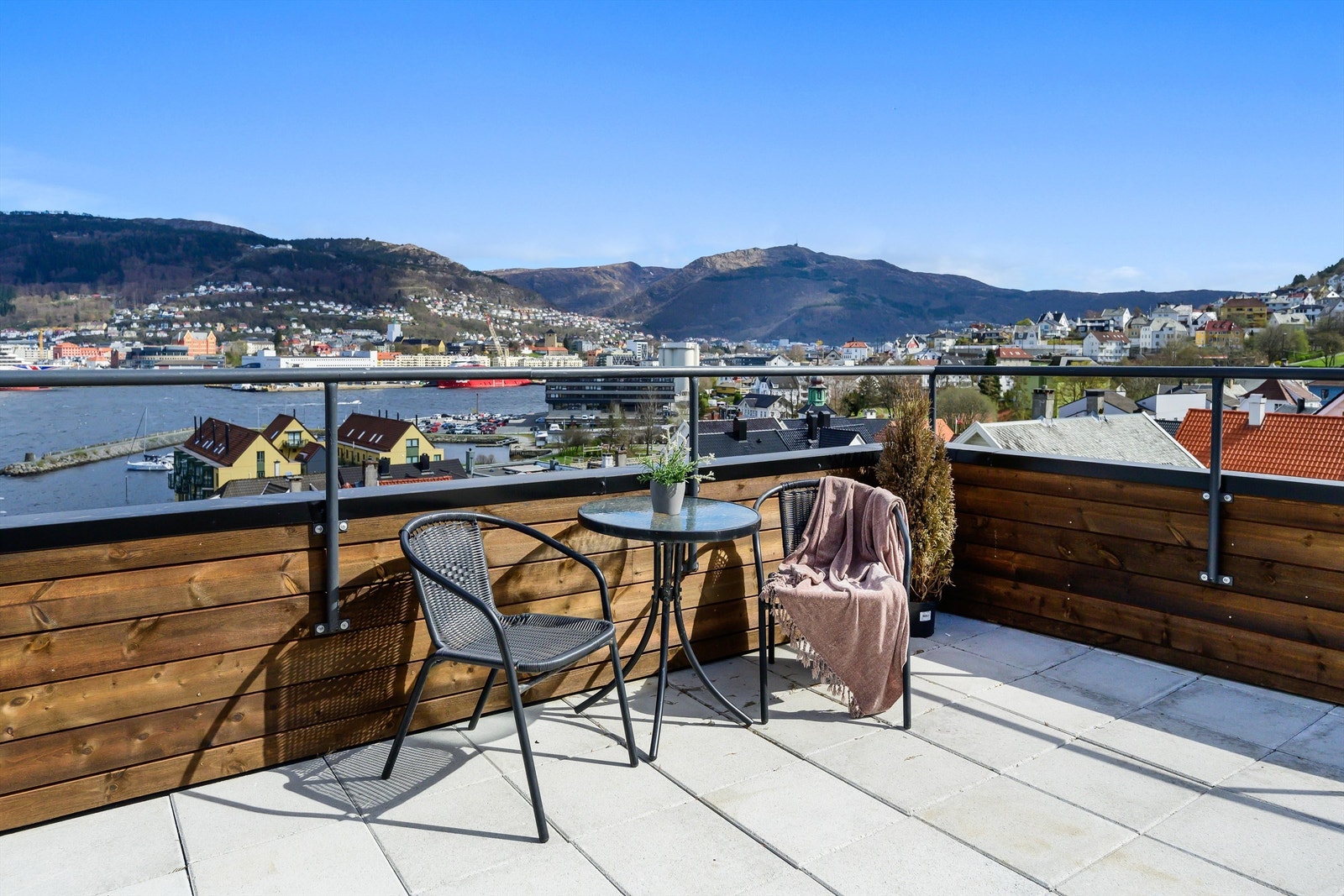 Takterrasse Galleribilde