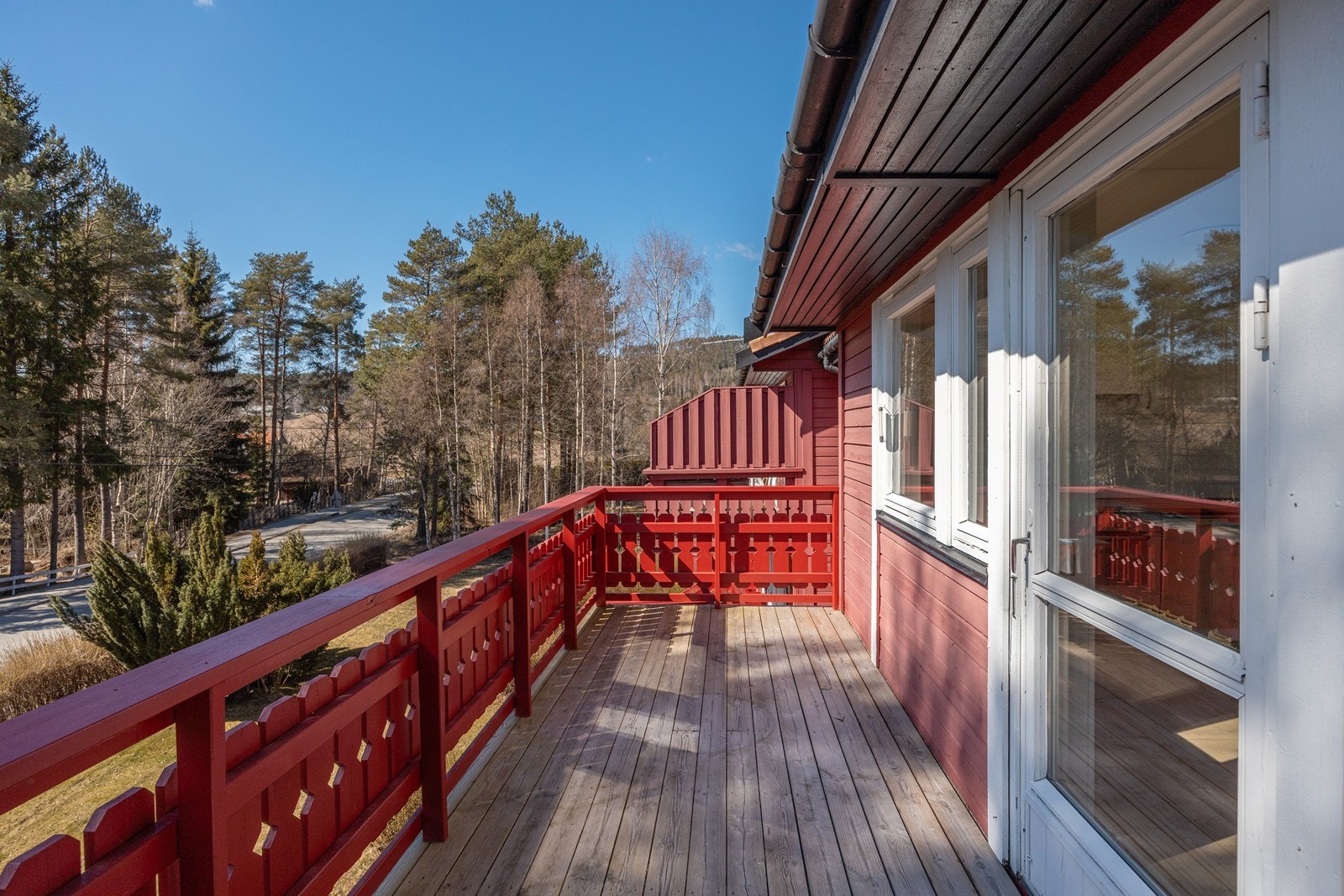 Leiligheten har utgang fra stuen til en koselig balkong på 11 kvm Galleribilde