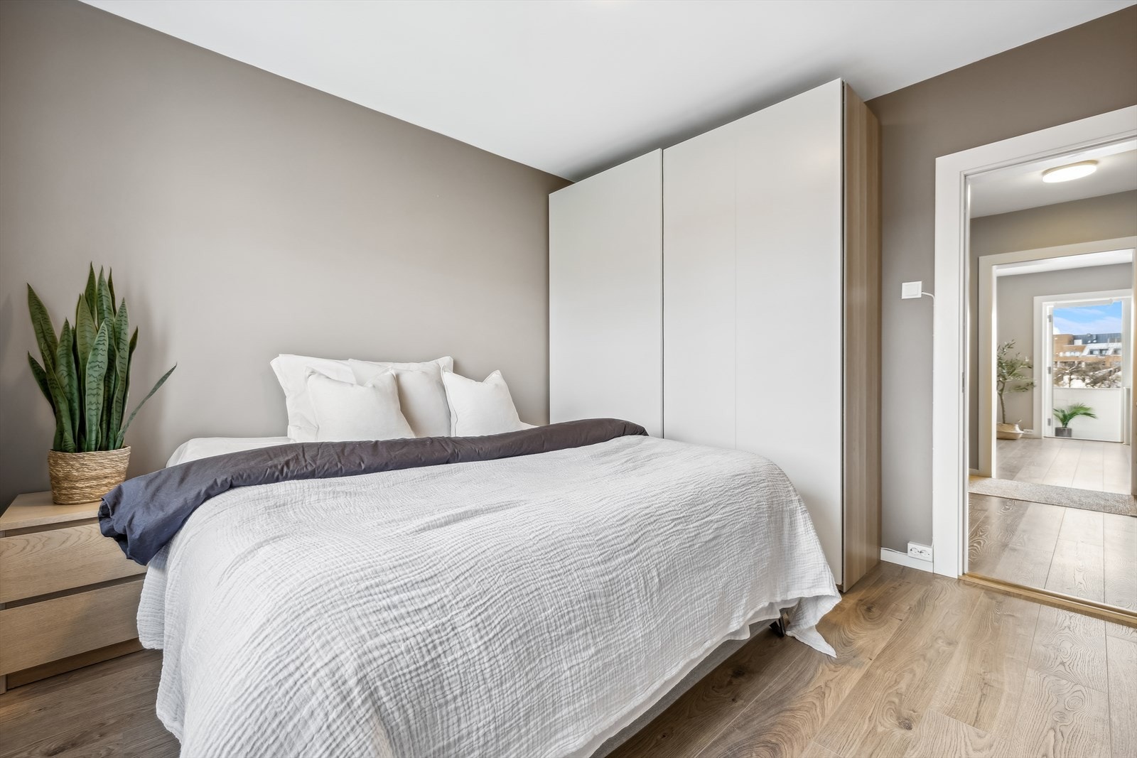 Leiligheten har to soverom. Galleribilde