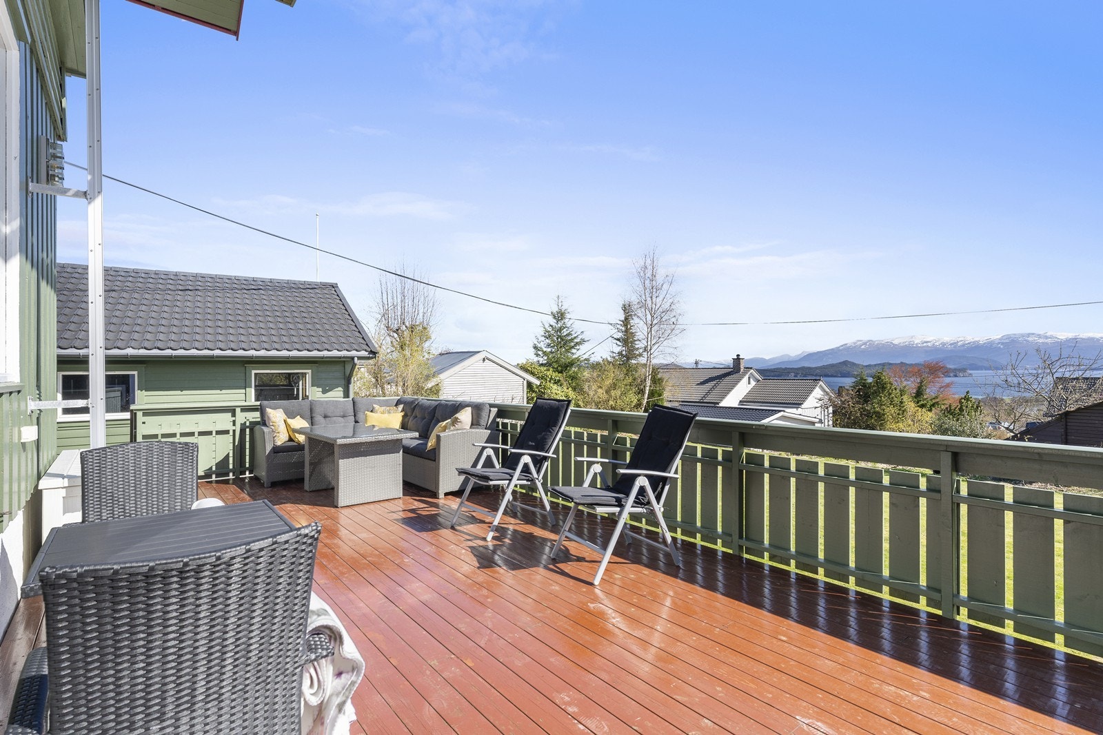 Her kan du nyte utsikt og gode solforhold Galleribilde