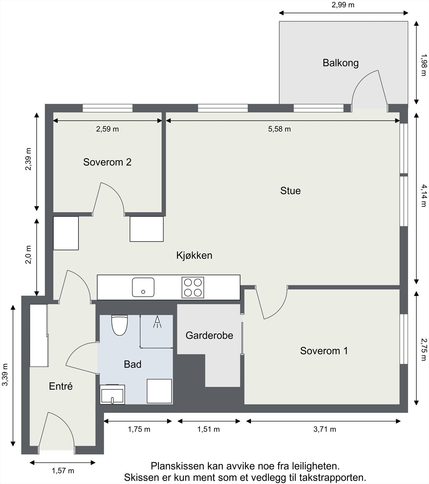Plantegning Frydenbergveien 50 Galleribilde