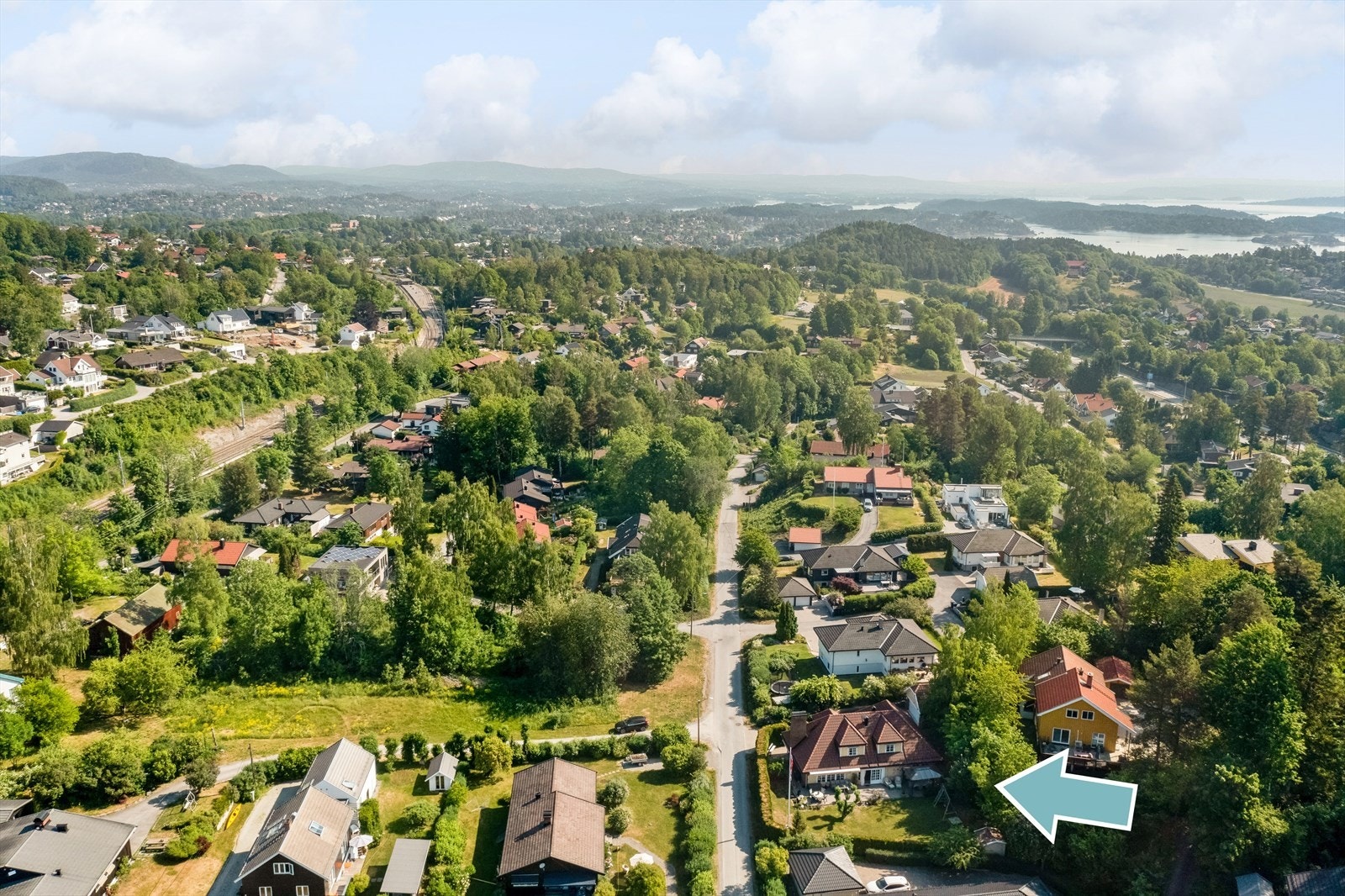 Høn i Asker er et veletablert og svært attraktivt og barnevennlig boligområde. Galleribilde