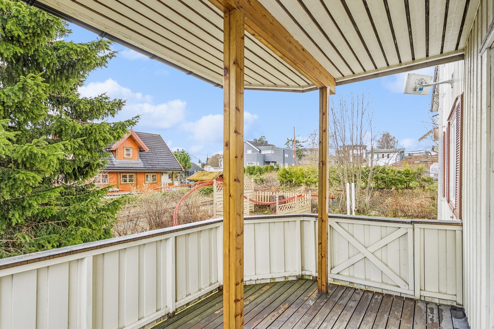 Fra terrasse i første etasje. Galleribilde