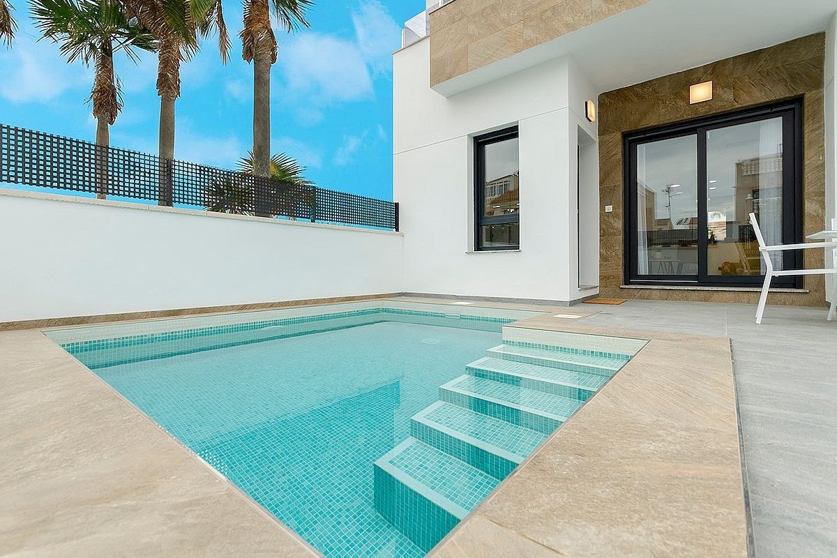 Privat basseng Galleribilde