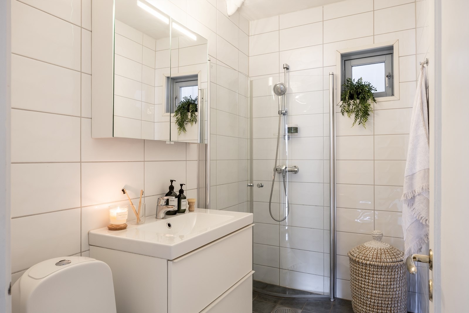 Badet har fått tilstandsgrad 1 av takstmannen. Galleribilde
