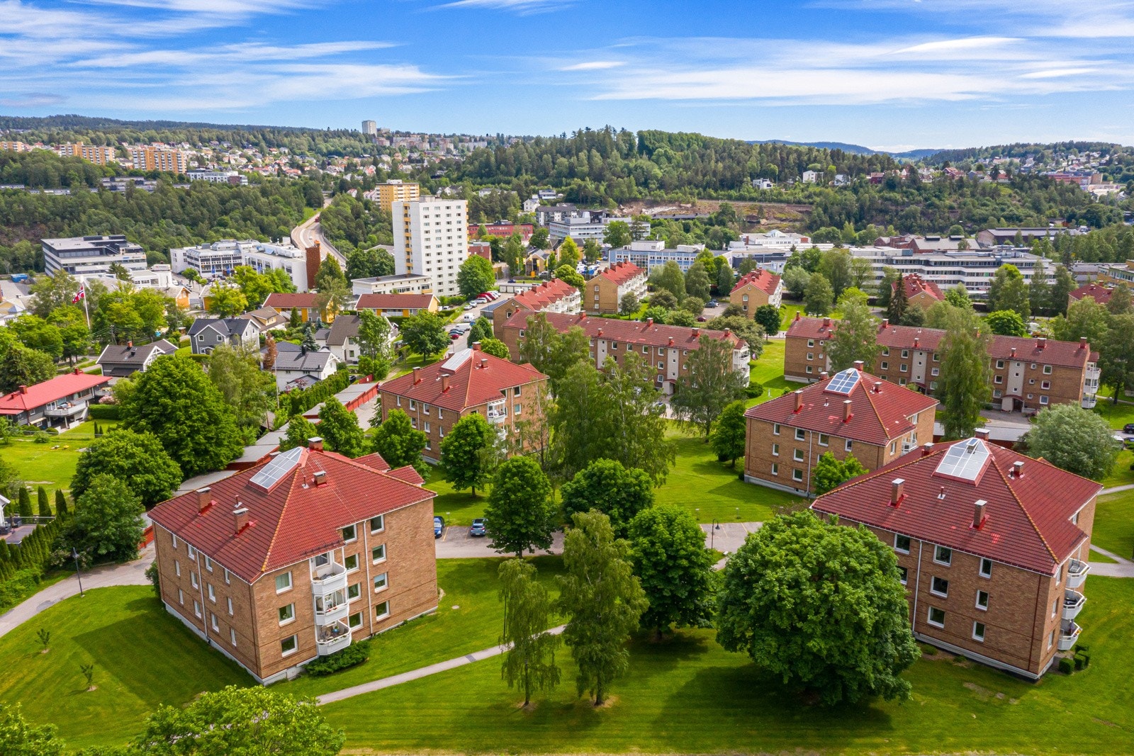 Frodige fellesarealer Galleribilde