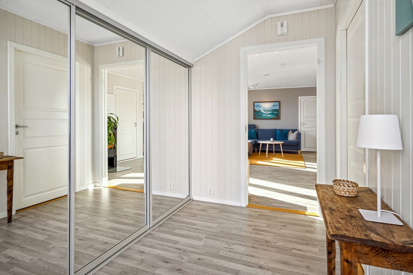 Gang med svært gode oppbevaringsmulighter. Galleribilde