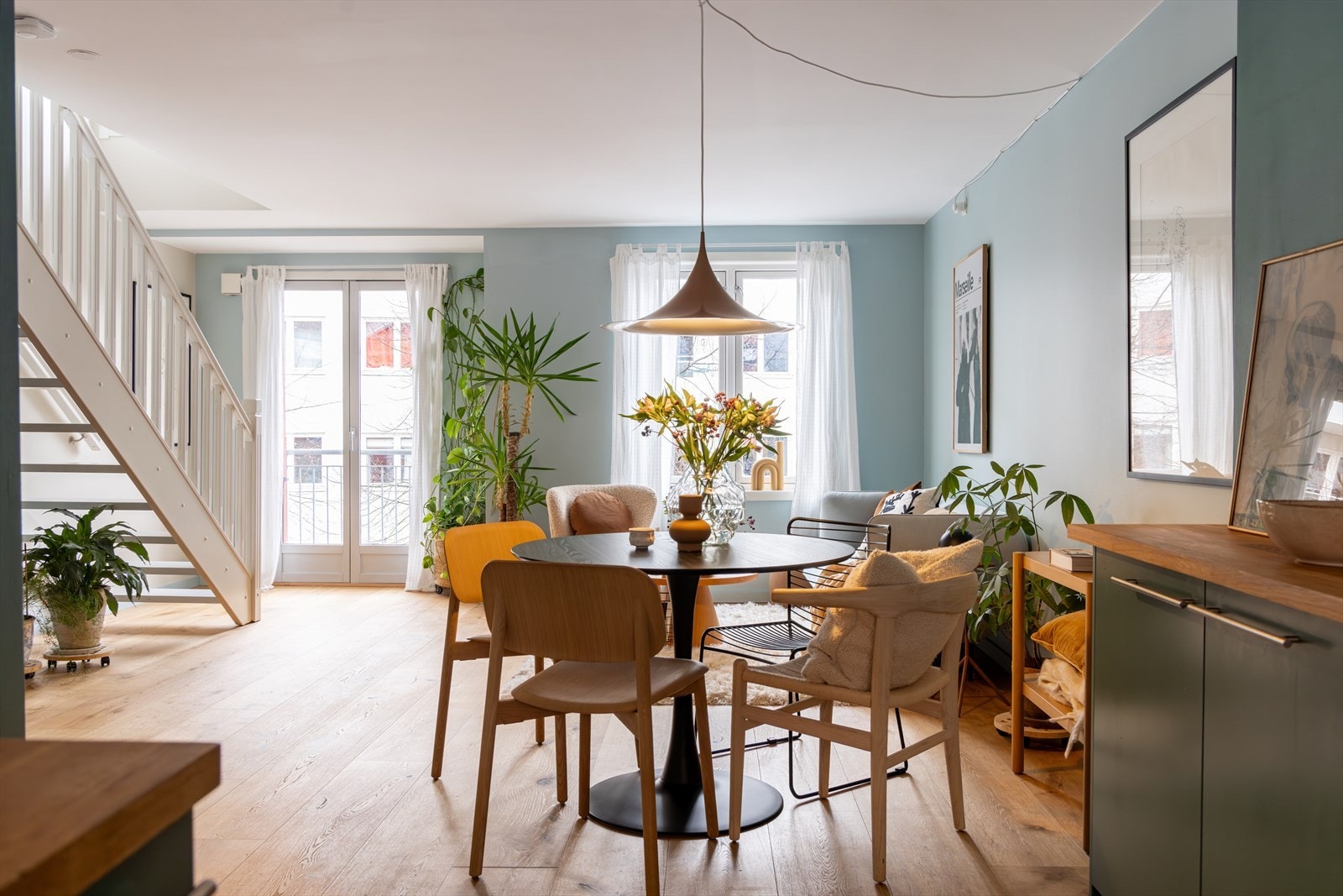 Her kan du både nyte rolige helgefrokoster med familien og sene middager med gode venner. Galleribilde