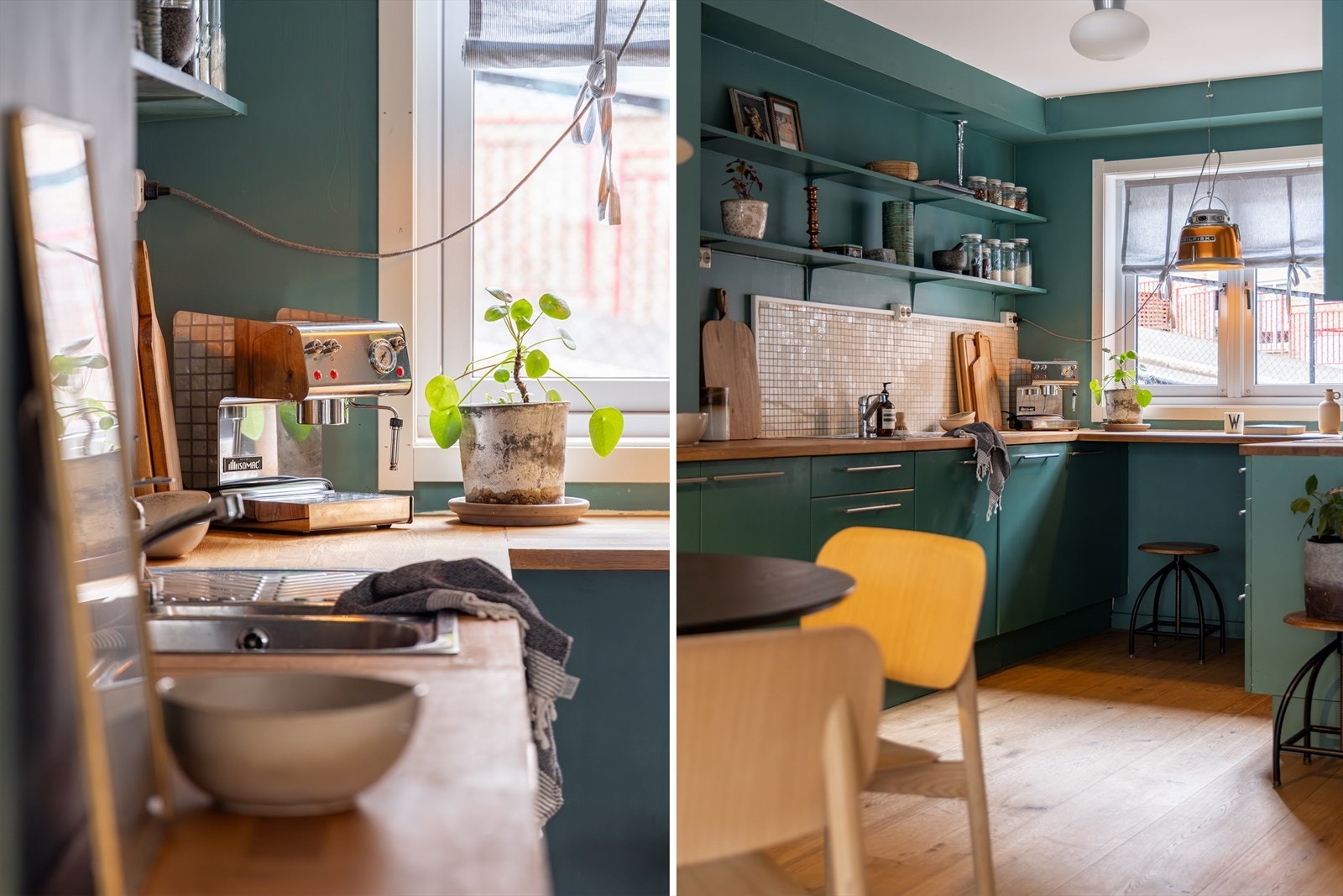 Det vakre kjøkkenet er både estetisk og praktisk. Her ligger alt til rette for både erfaren masterchef og hobbykokk. Galleribilde