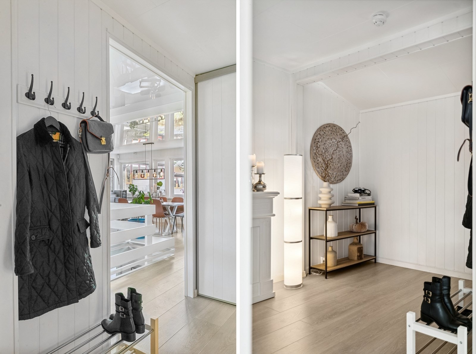 Selger opplyser at det er muligheter for å etablere toalett i gangen ved behov. Galleribilde
