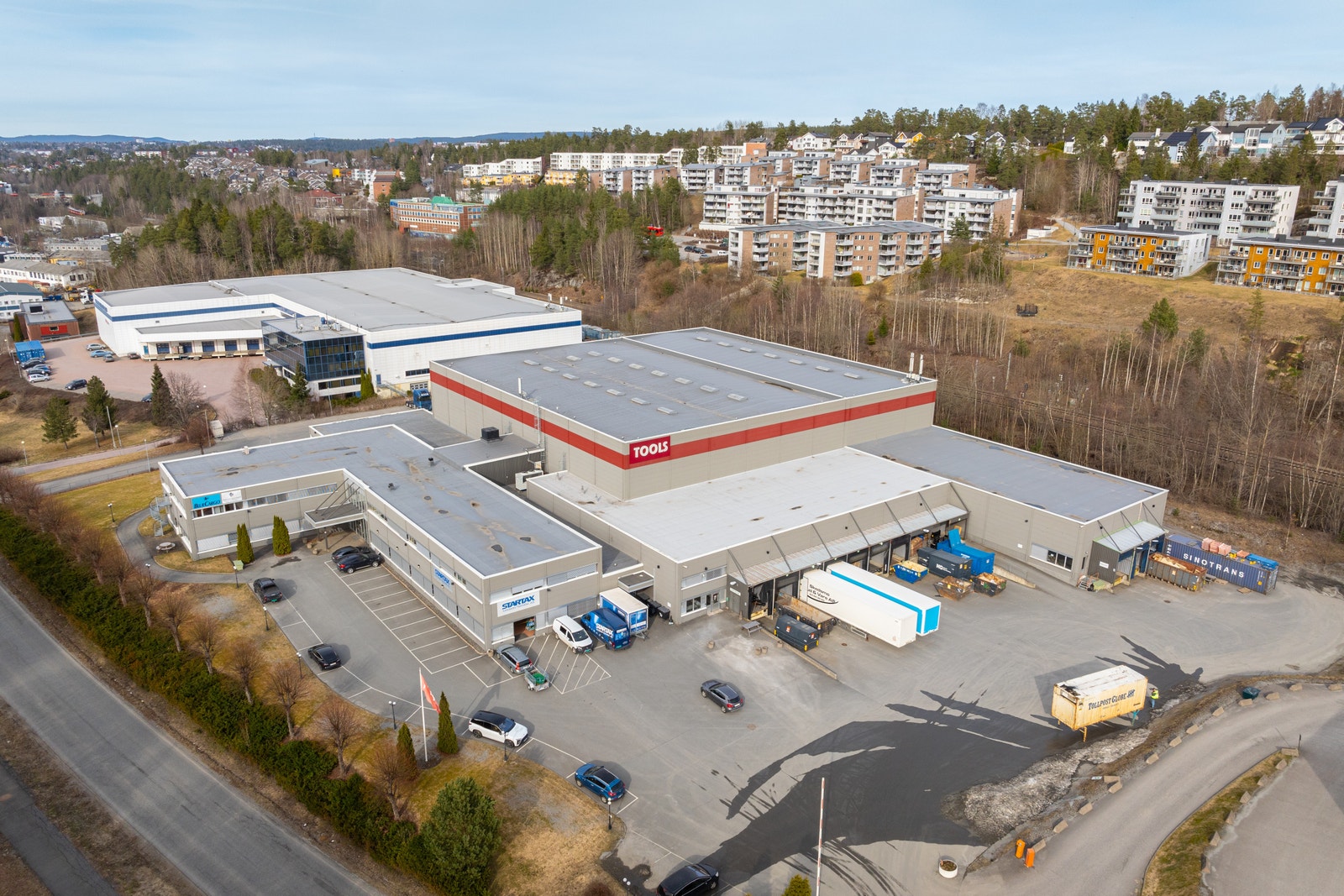 God logistikk og snusoner for semitrailer Galleribilde