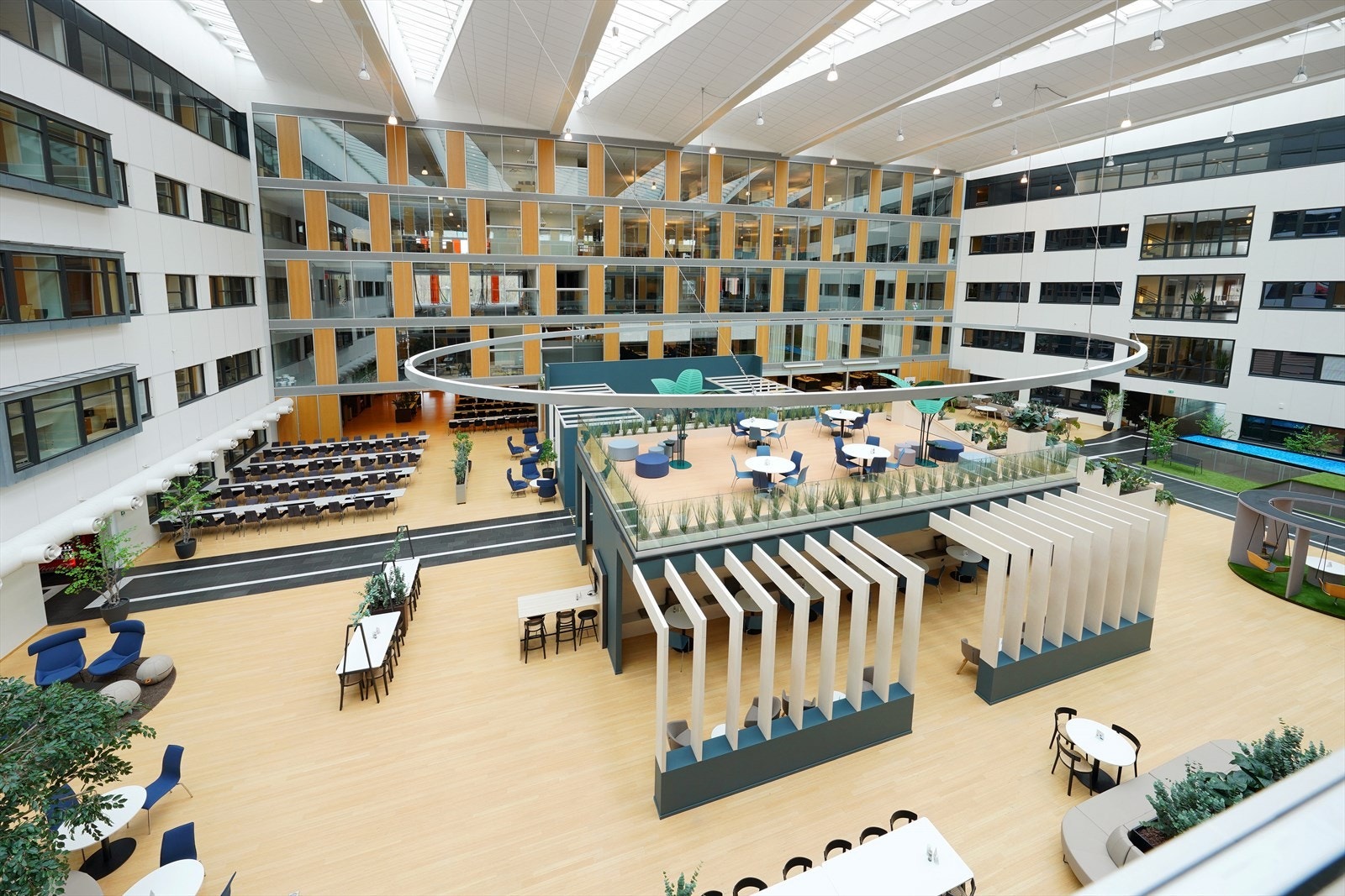 Nylig oppgradert atrium Galleribilde