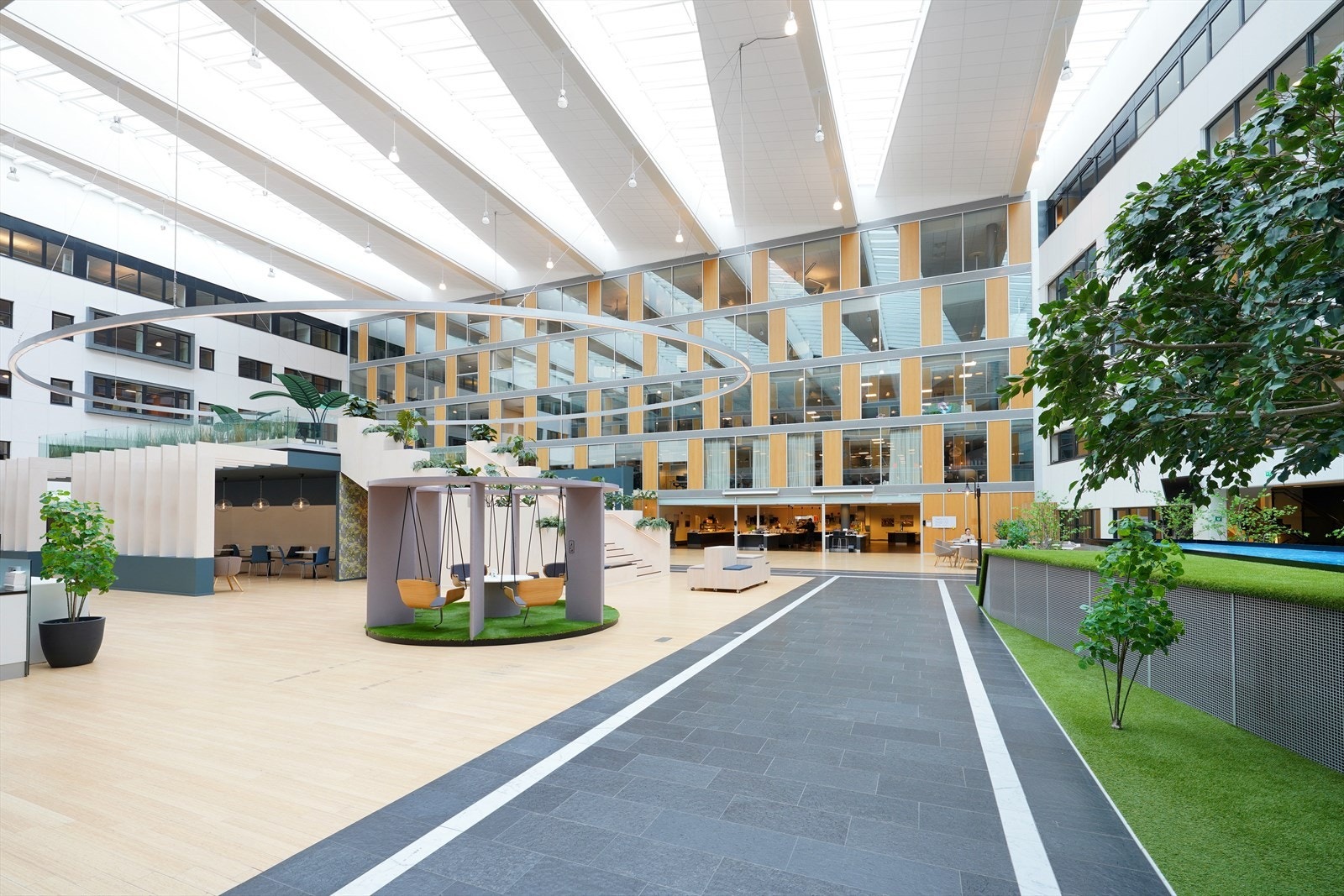 Atrium- fellesareal Galleribilde