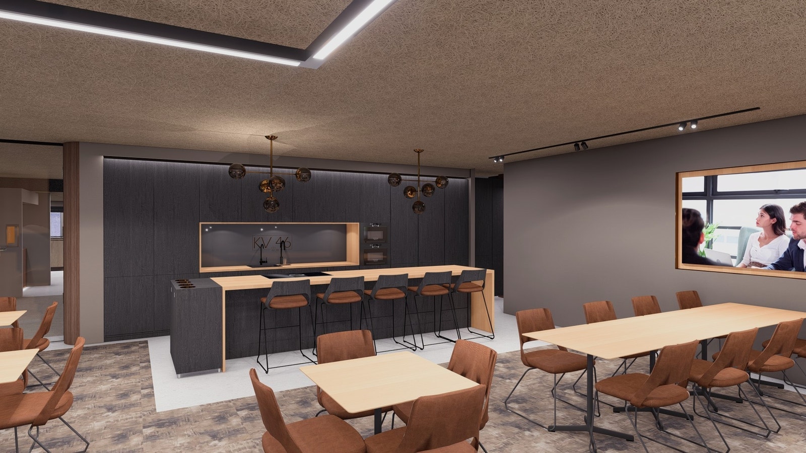 Kantine, kurs og konferanserom. Galleribilde