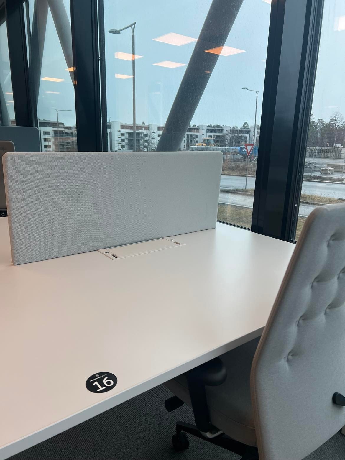 Lyse og luftig arealer. Her sitter du sammen med en mengde spennende bedrifter Galleribilde