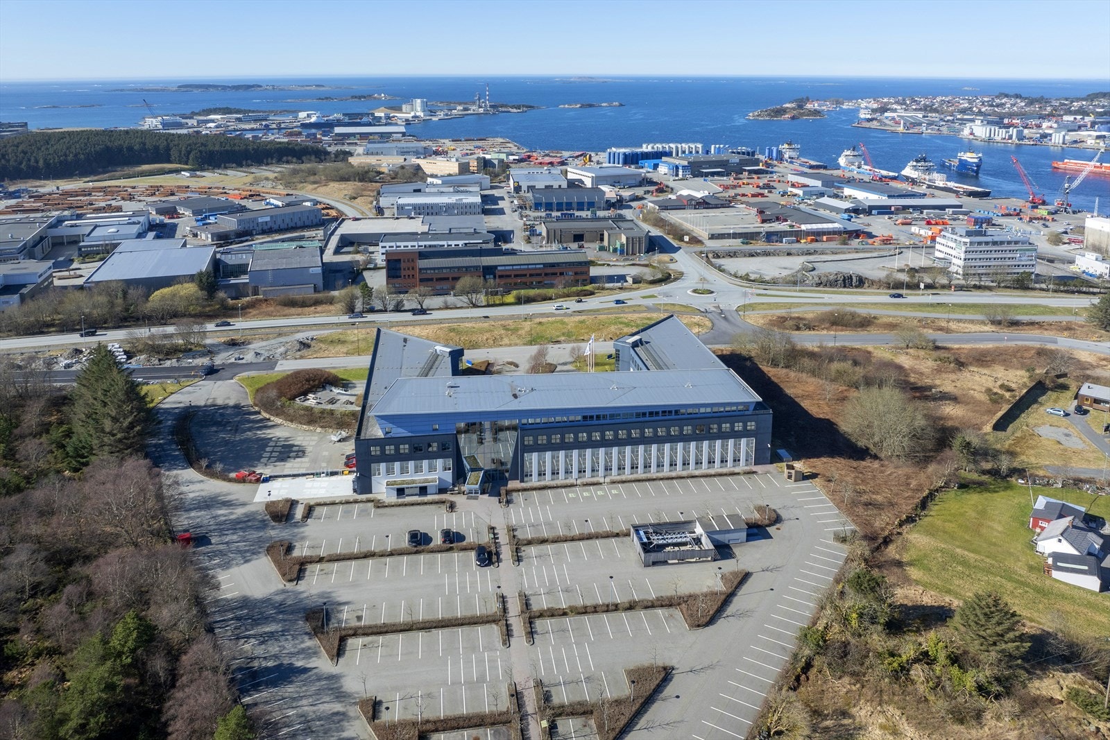 Drone parkering Galleribilde
