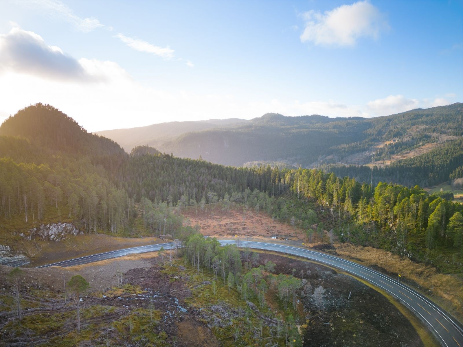 Støren Sør - 85 mål ferdig regulert og opparbeidet næringsareal bygd på fjell. Galleribilde