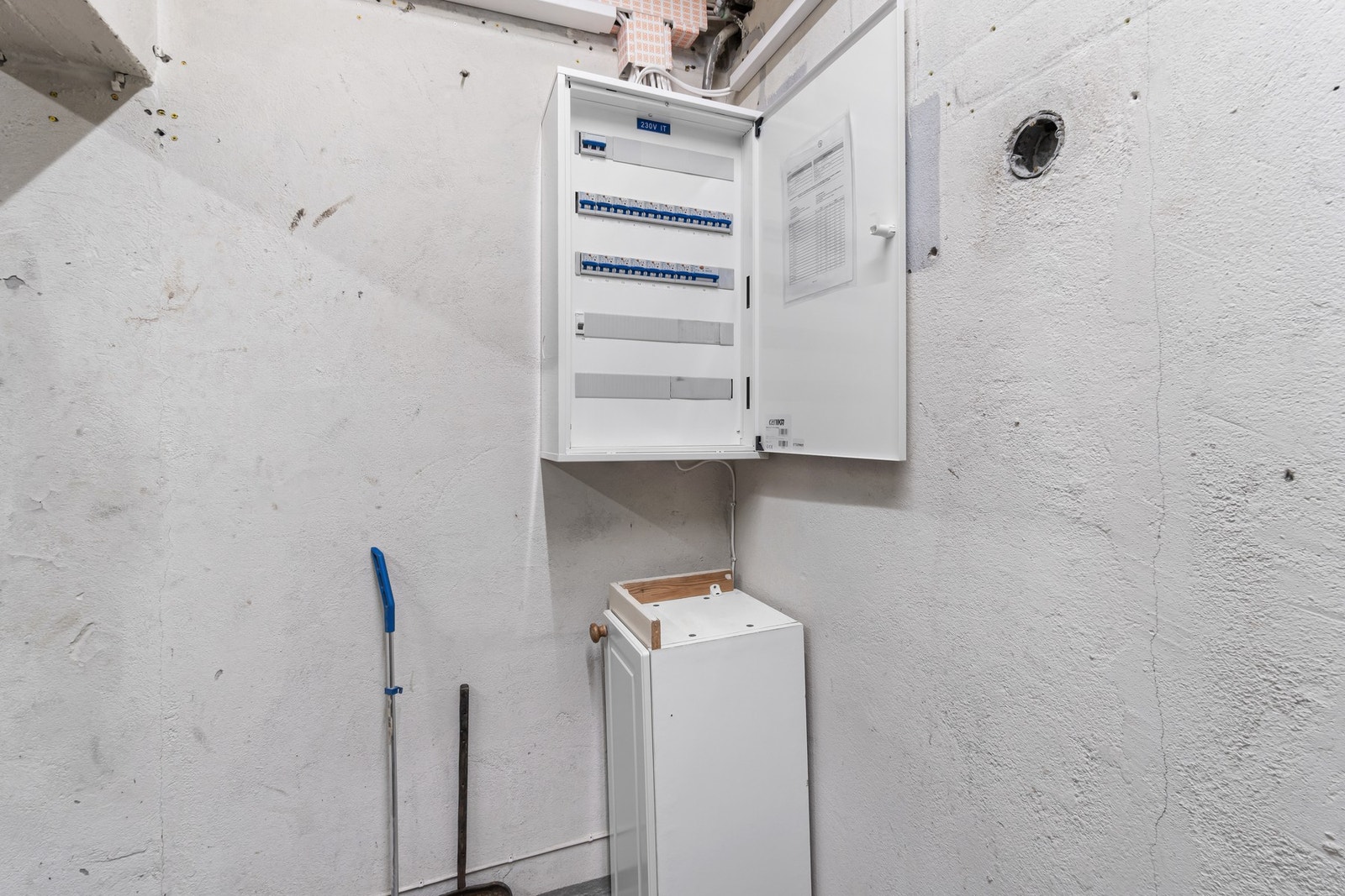 Teknisk. Strømskap. Galleribilde