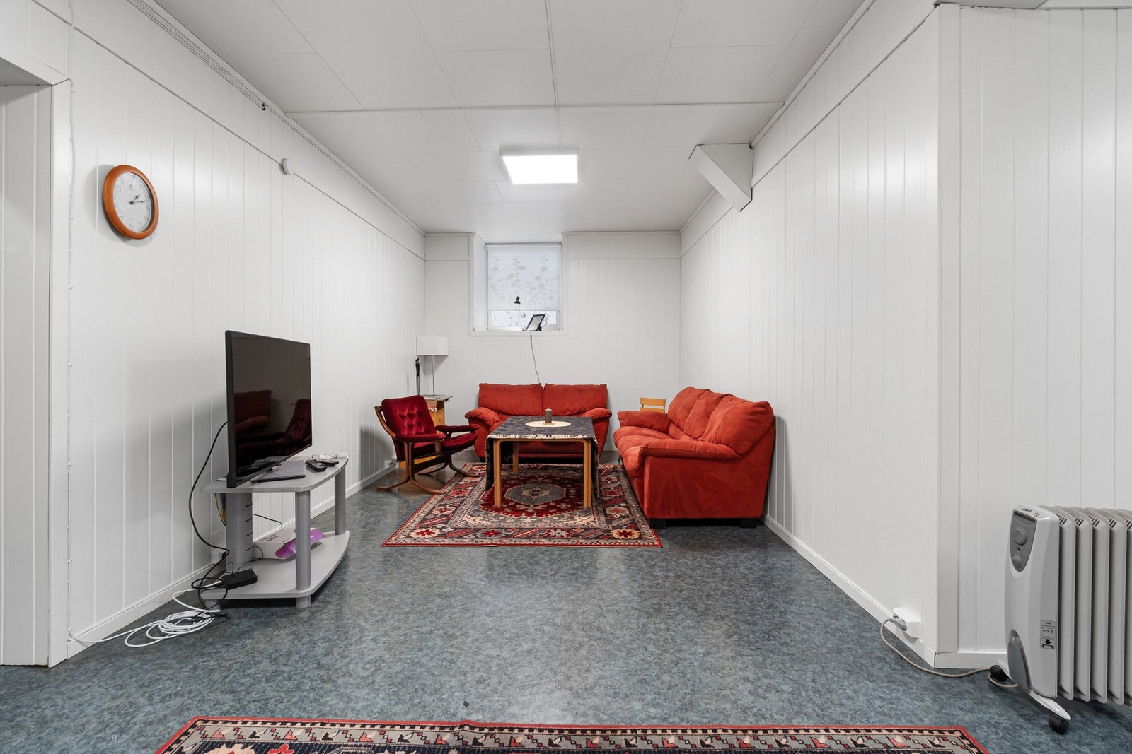 TV-rom. Fine lyse plater. Galleribilde