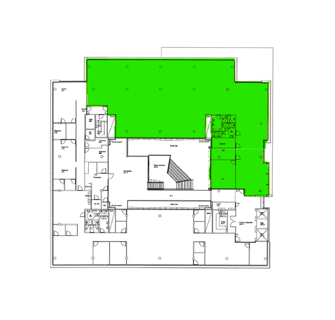 Plantegning - 2. etg. Galleribilde