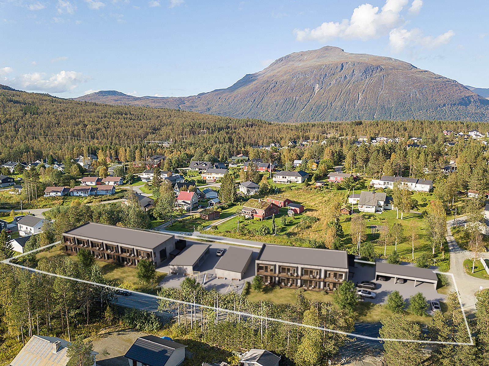 Potensielt 20 boenheter fordel på 2 bygg Galleribilde