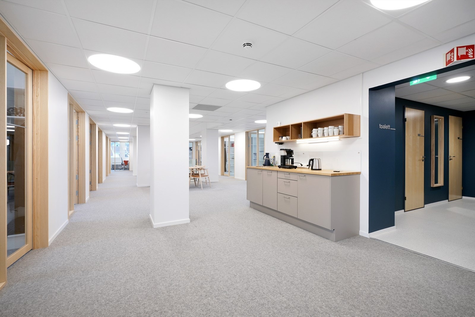 Eksempel fra tilsvarende lokaler i bygget Galleribilde