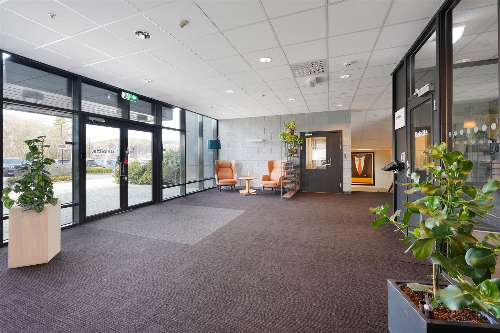 Inngangsparti Galleribilde