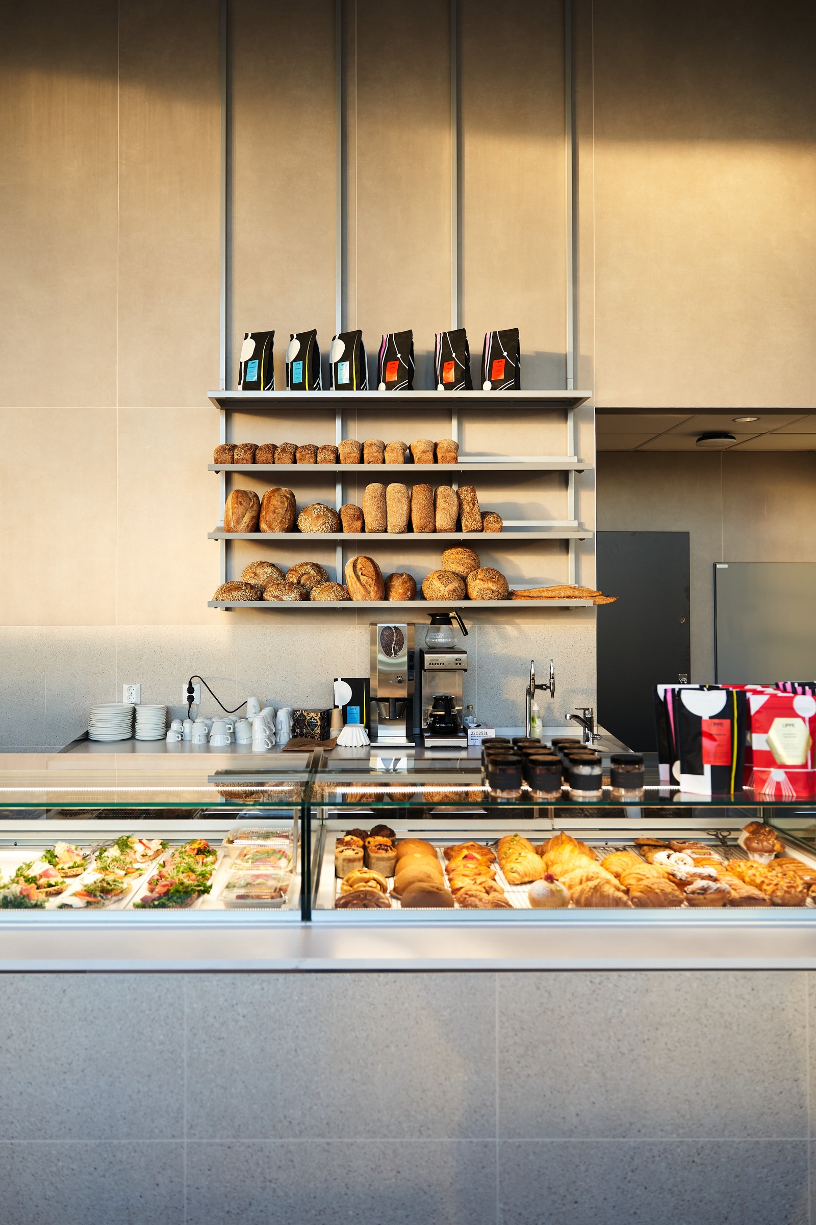 Bakeri ved inngangsparti Galleribilde