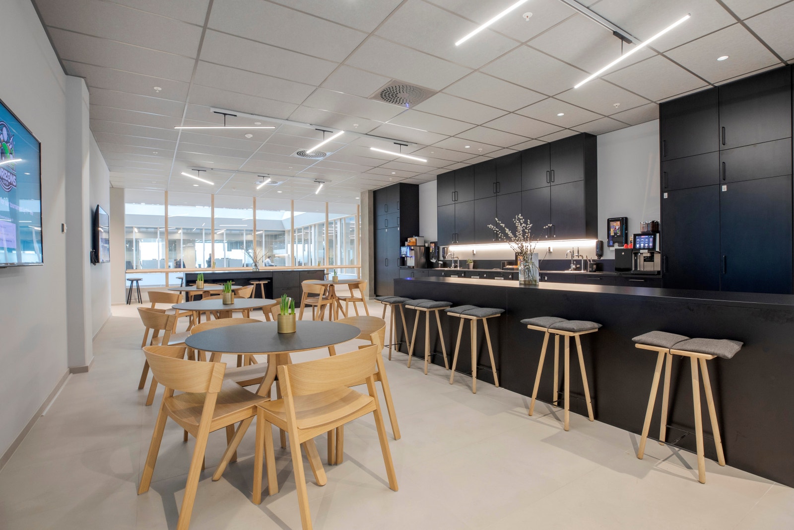 Felles kaffebar / kjøkken på etasjen Galleribilde