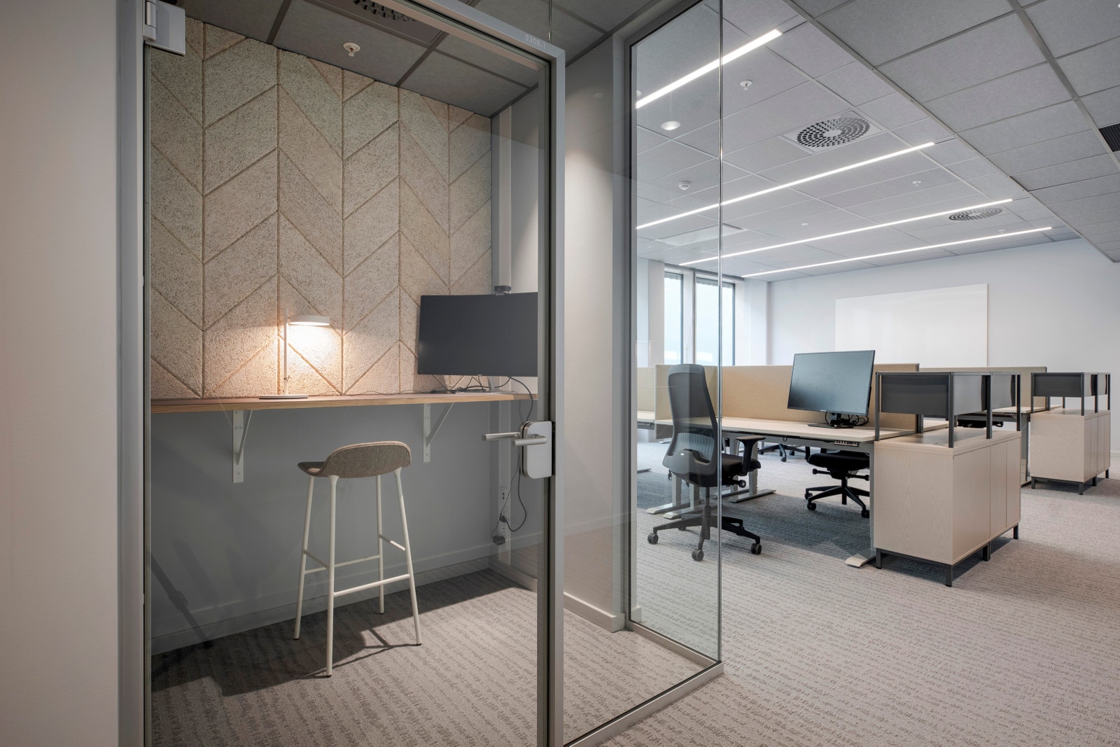 Stillerom med skjerm Galleribilde