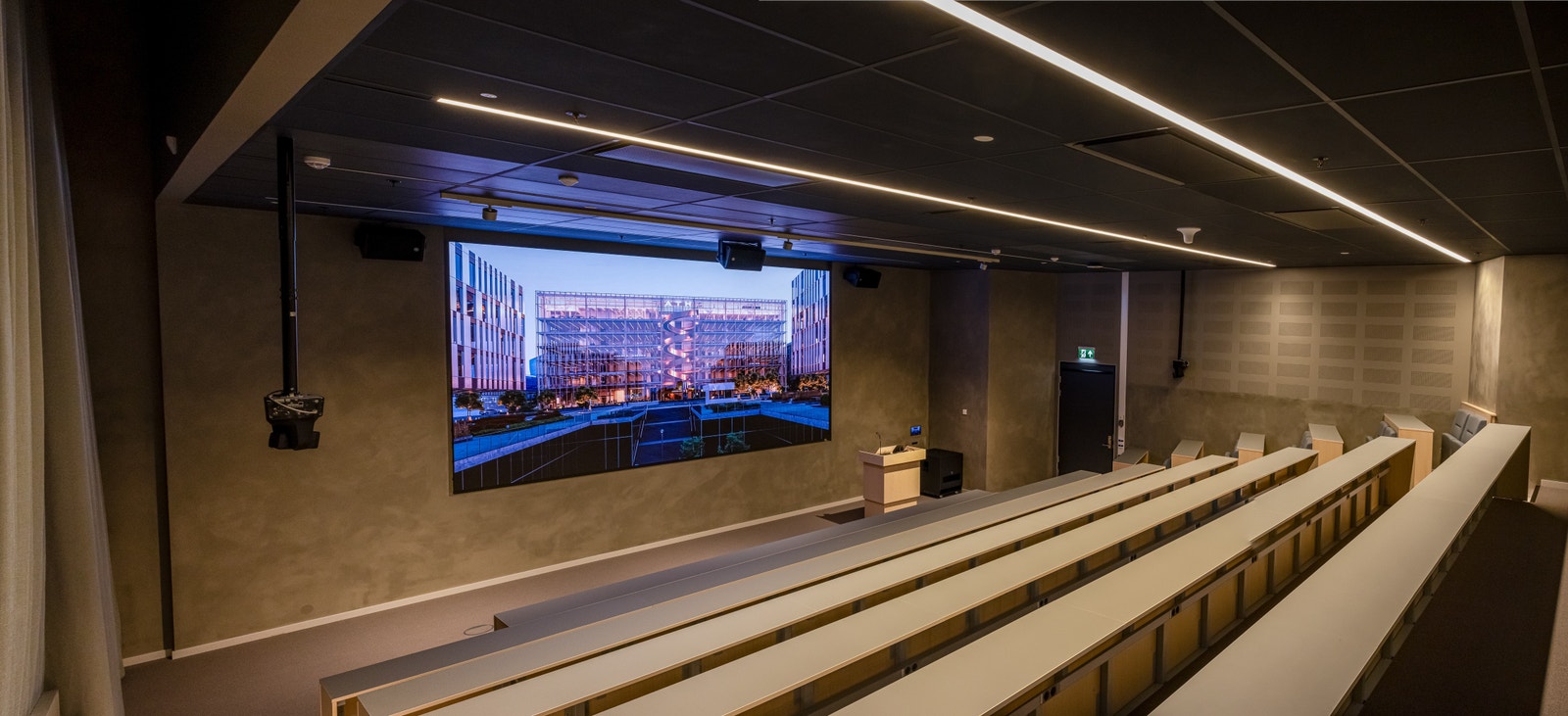 Felles Auditorium i bygget Galleribilde