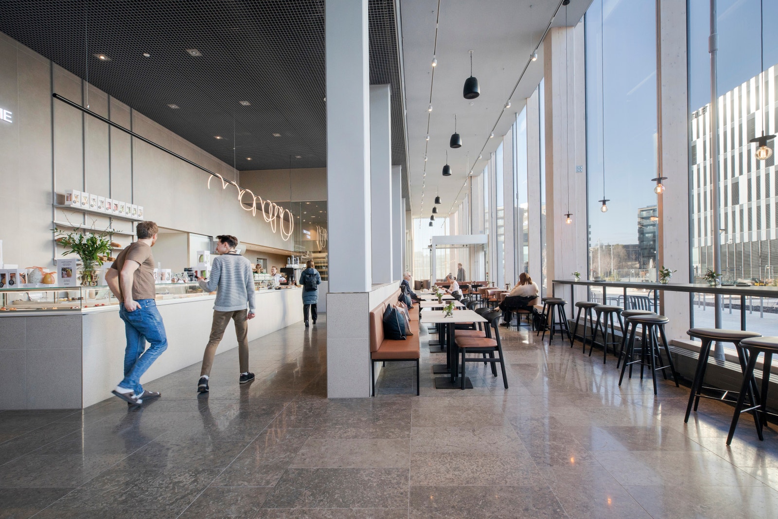 Bakeri ved inngangsparti Galleribilde