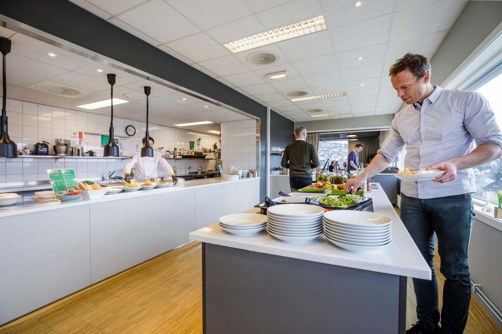 Storogården har en flott ny kantine Galleribilde