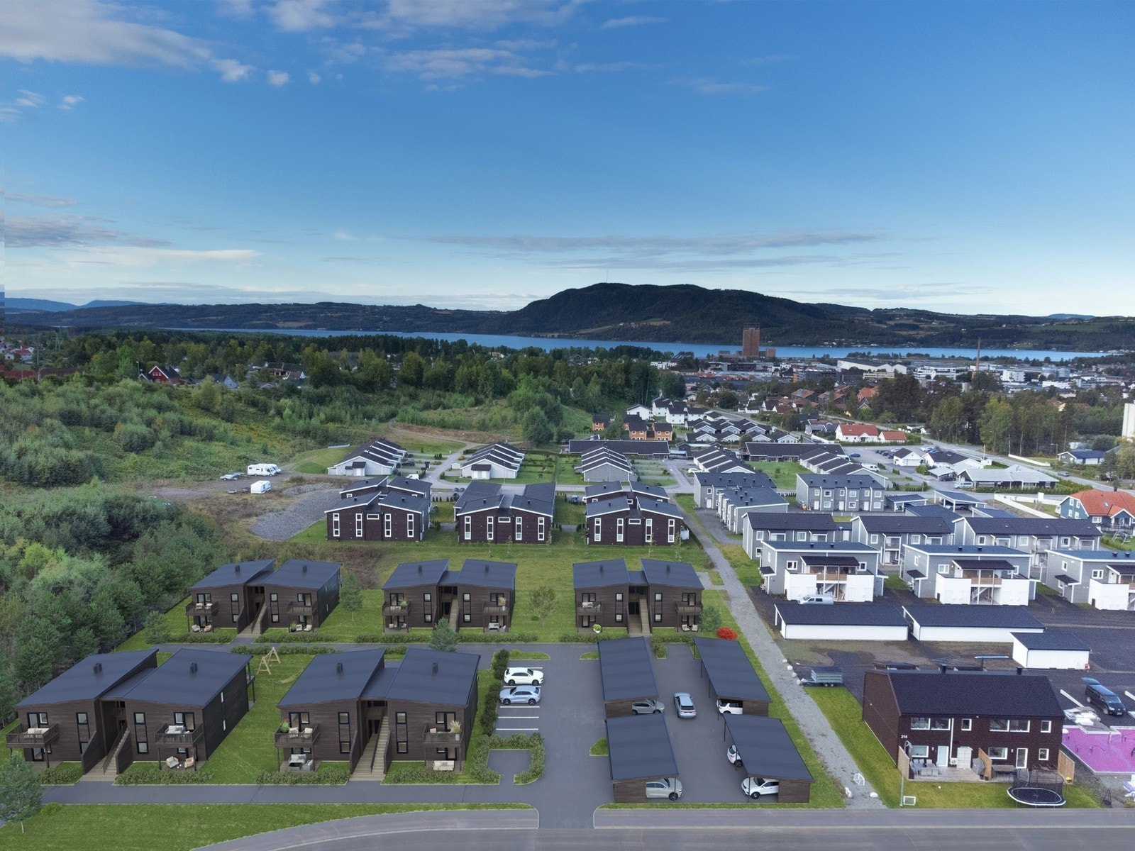 Oversiktsillustrasjon Galleribilde