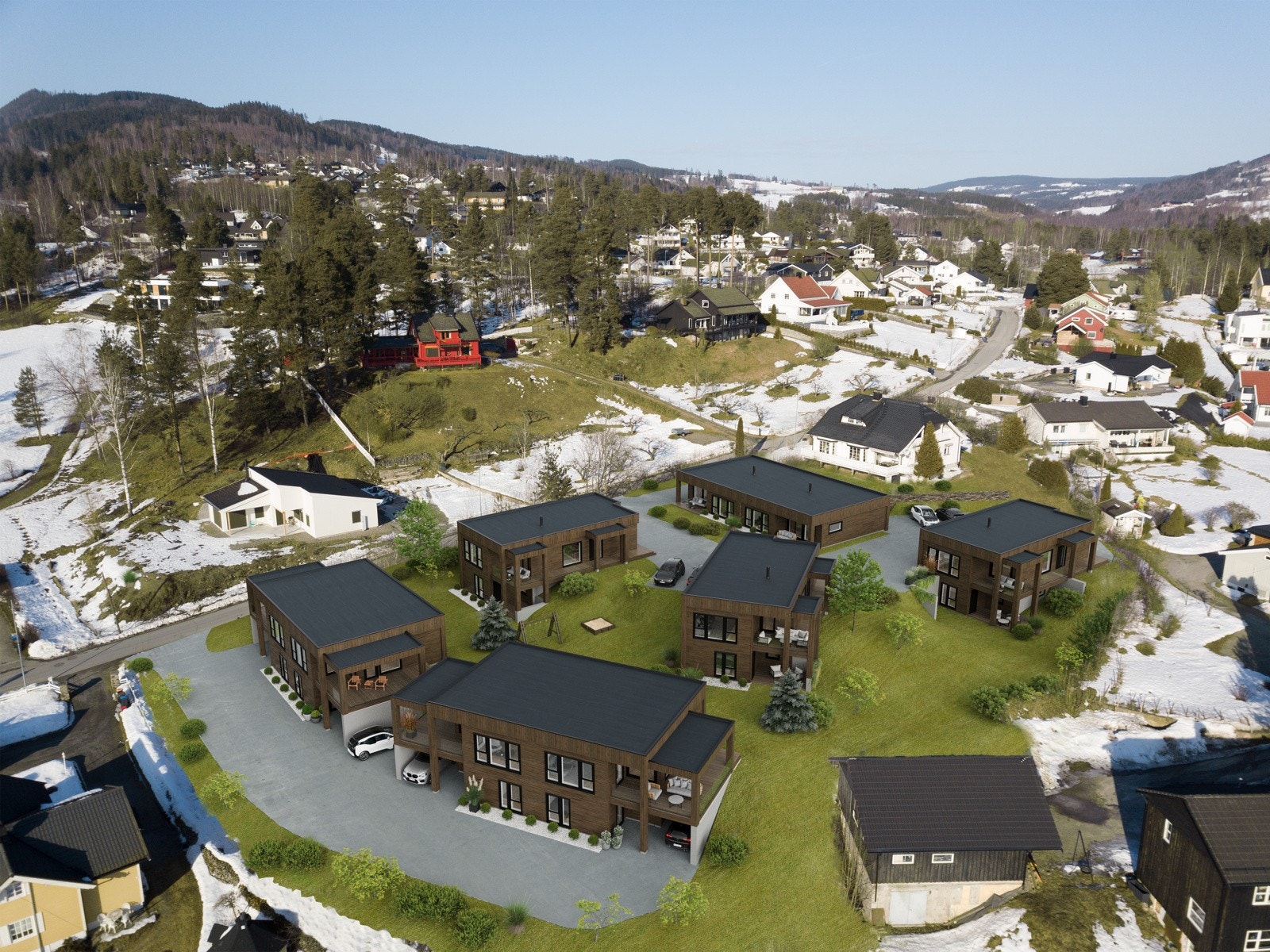 Narudkollen - Sentralt beliggenehet i Brumunddal Galleribilde