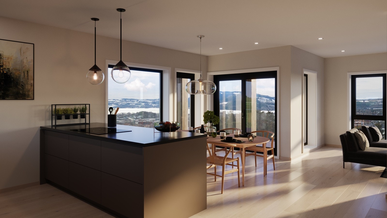 Bolig 5 og Bolig 6 - Tomannsbolig over to plan Galleribilde