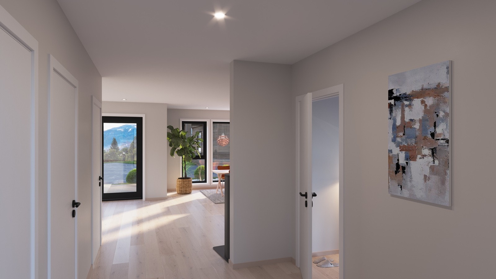 Bolig 1 - Tomannsbolig på ett plan Galleribilde