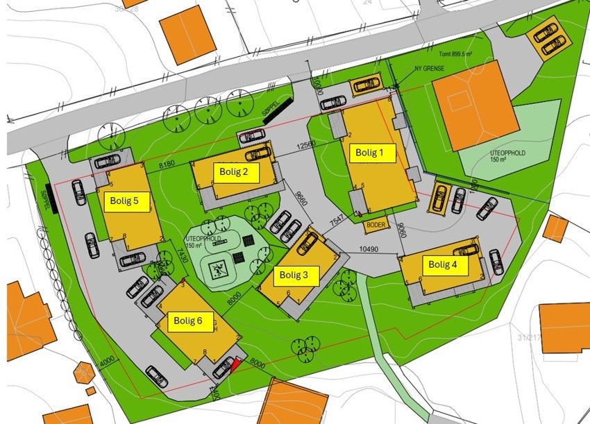 Oversikt over Bolignummer Galleribilde