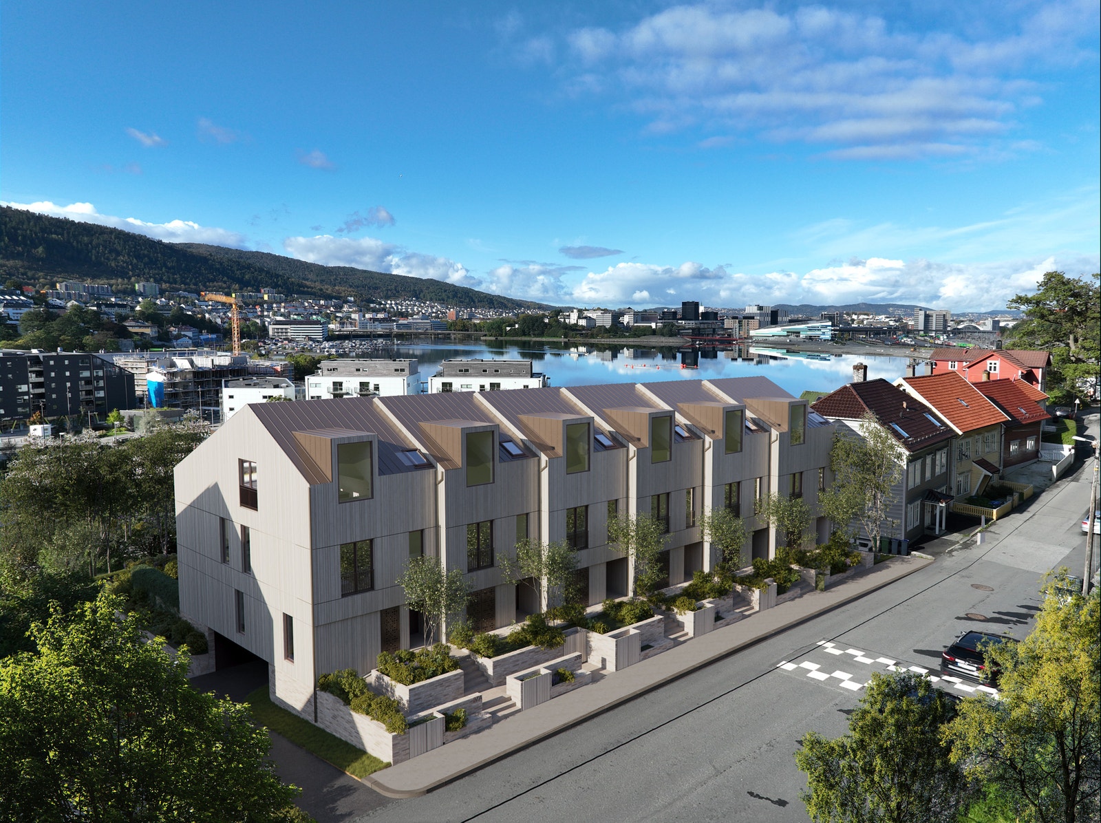 Fløen Park | Åtte eksklusive boliger Galleribilde