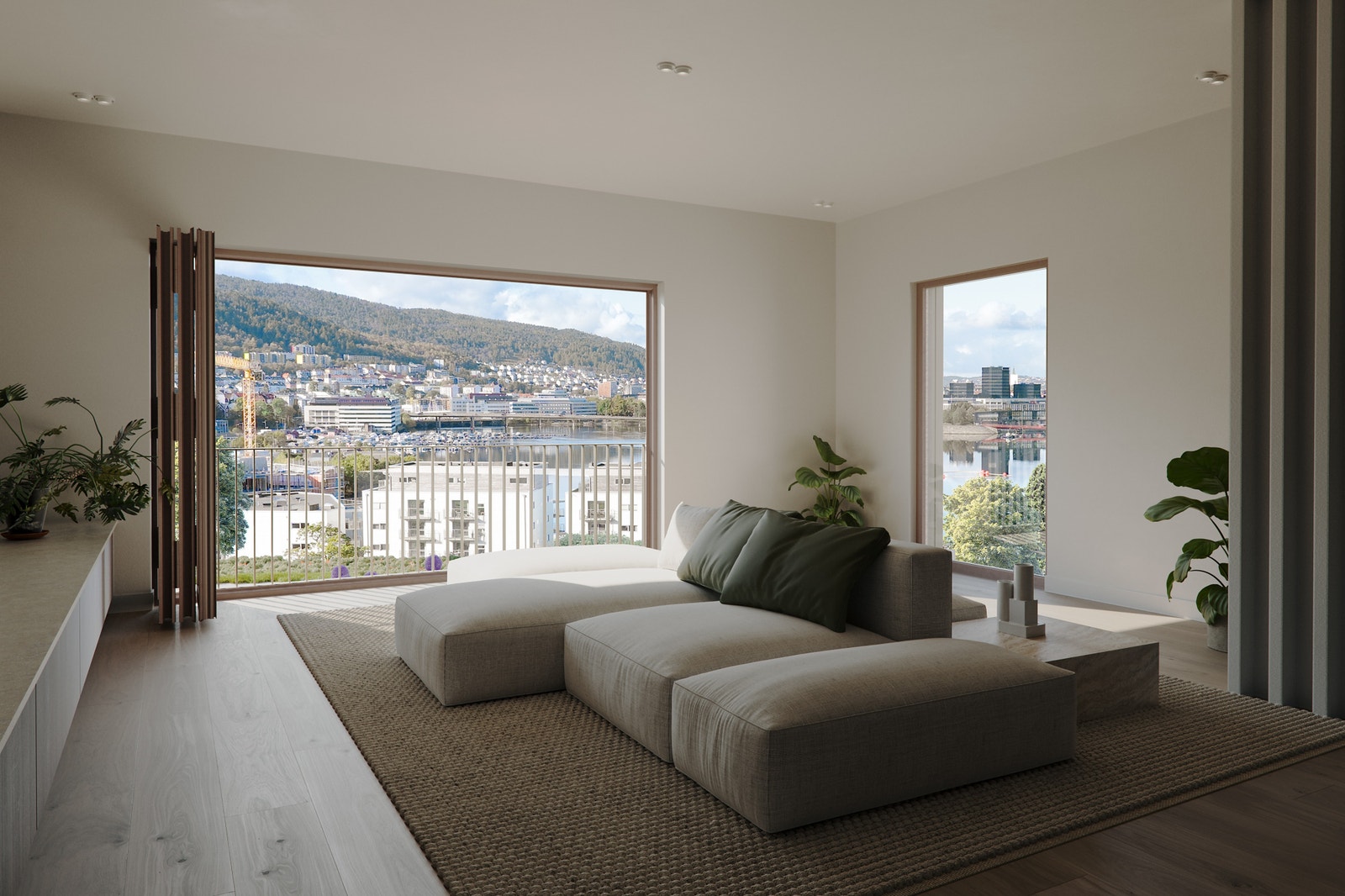 Boligene får utsøkte kvaliteter og særdeles innbydende oppholdsrom Galleribilde